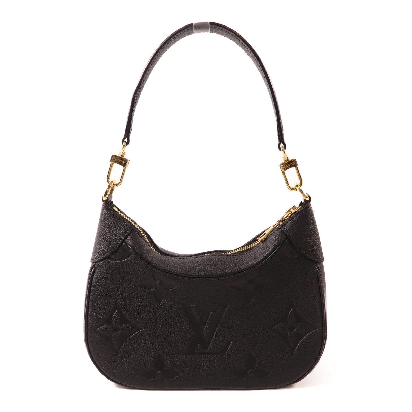 LOUIS VUITTON Monogram Empreinte Bagatelle金扣手挽袋