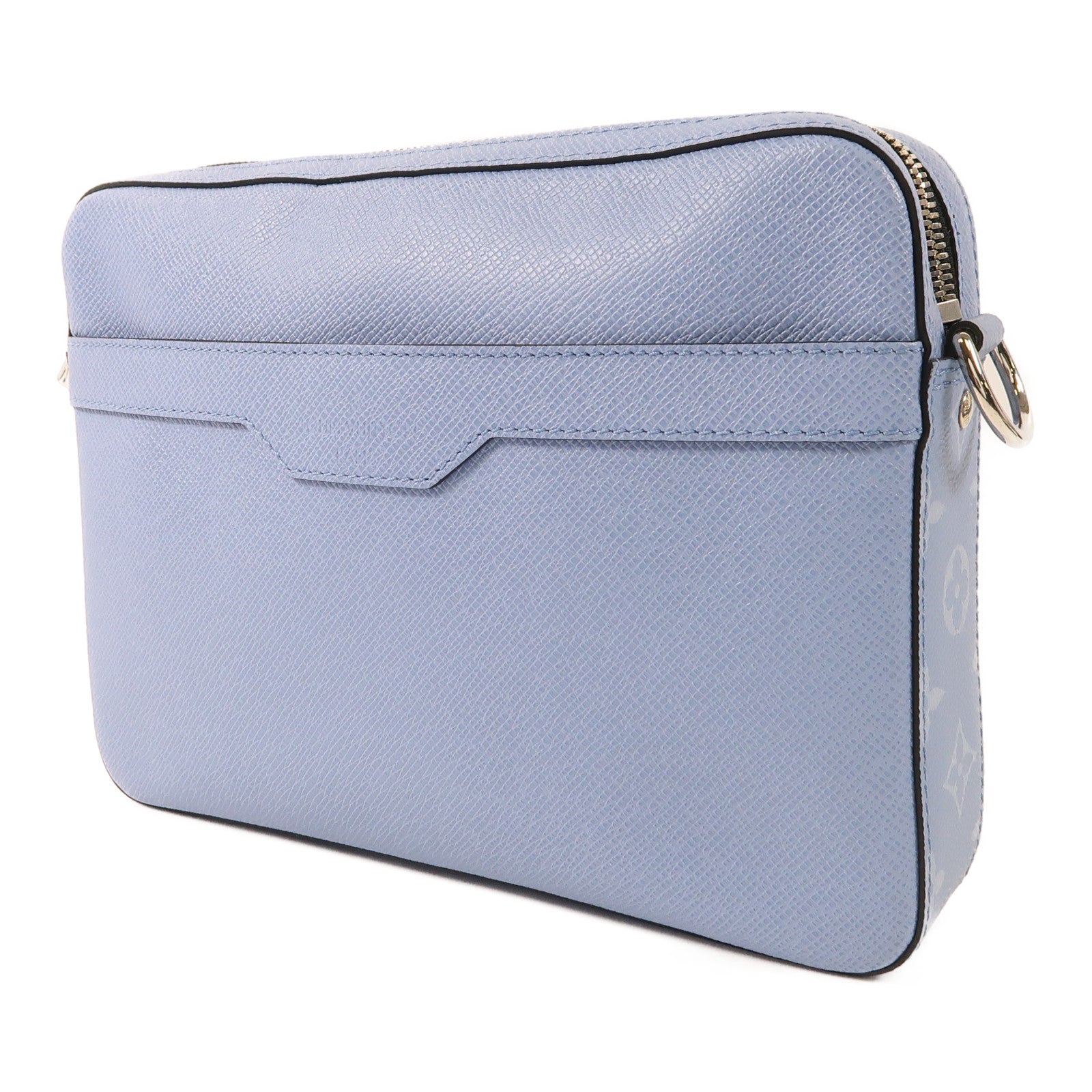LOUIS VUITTON Taigarama Trio Messenger銀扣肩背袋