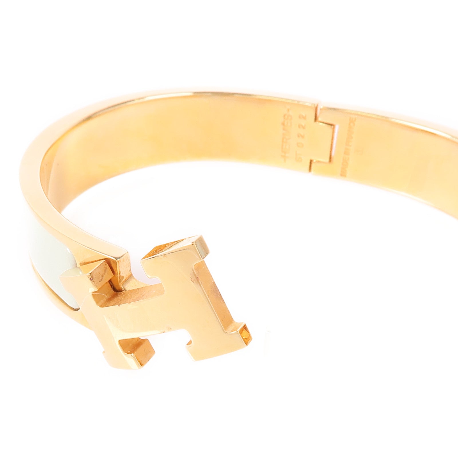 HERMES 金屬Clic H Bracelet手鐲