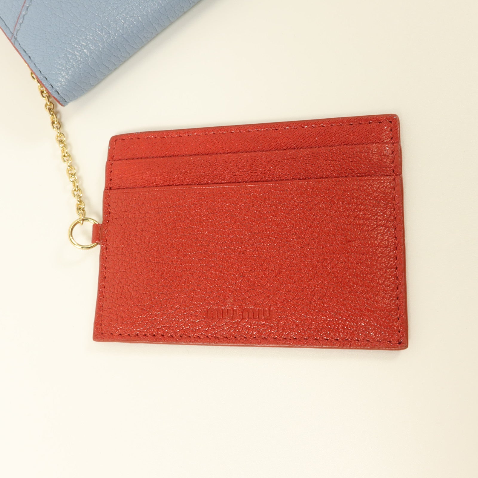 Miu Miu 牛皮皮革Long Wallet長錢包