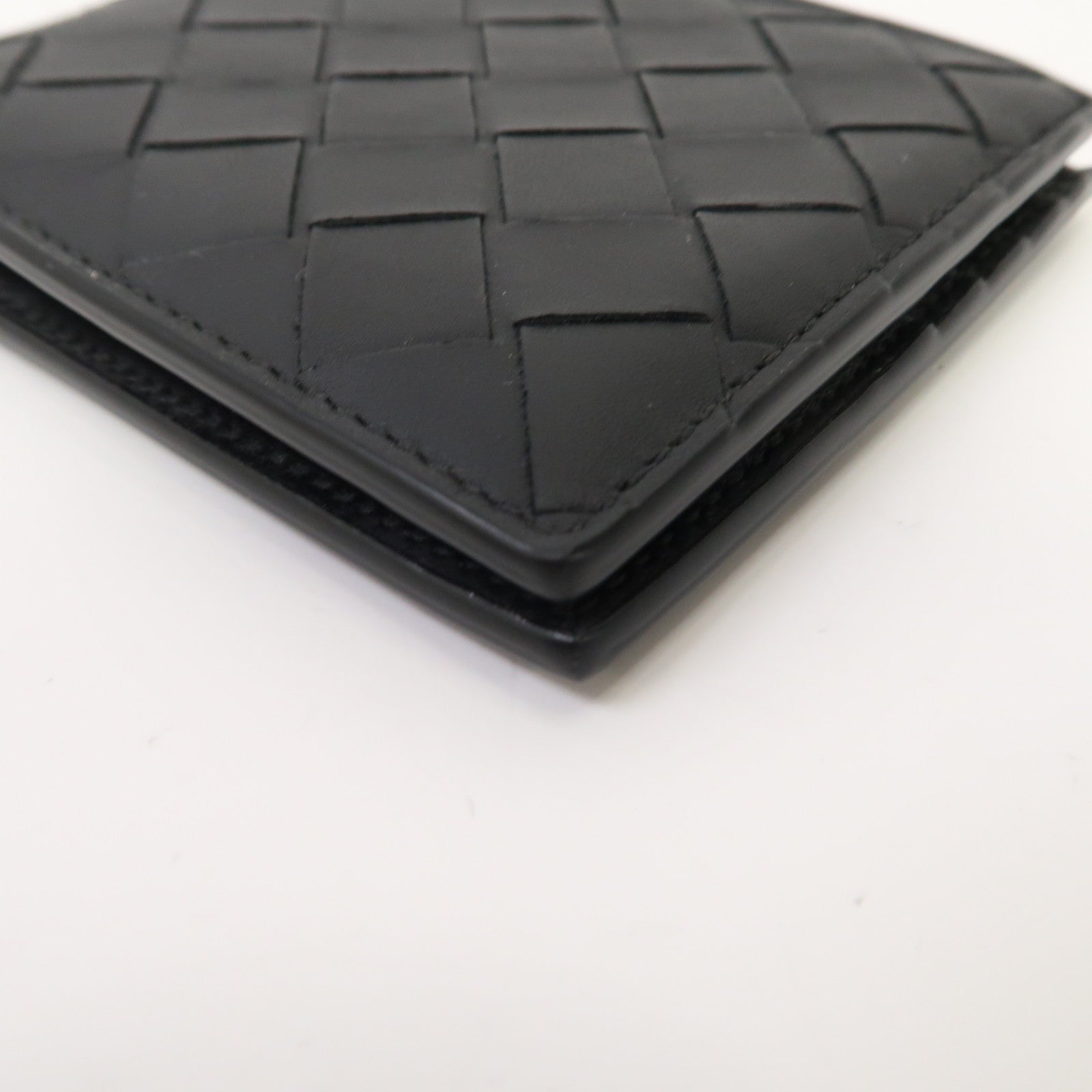 BOTTEGA VENETA 織紋皮革Wallet錢包黑色