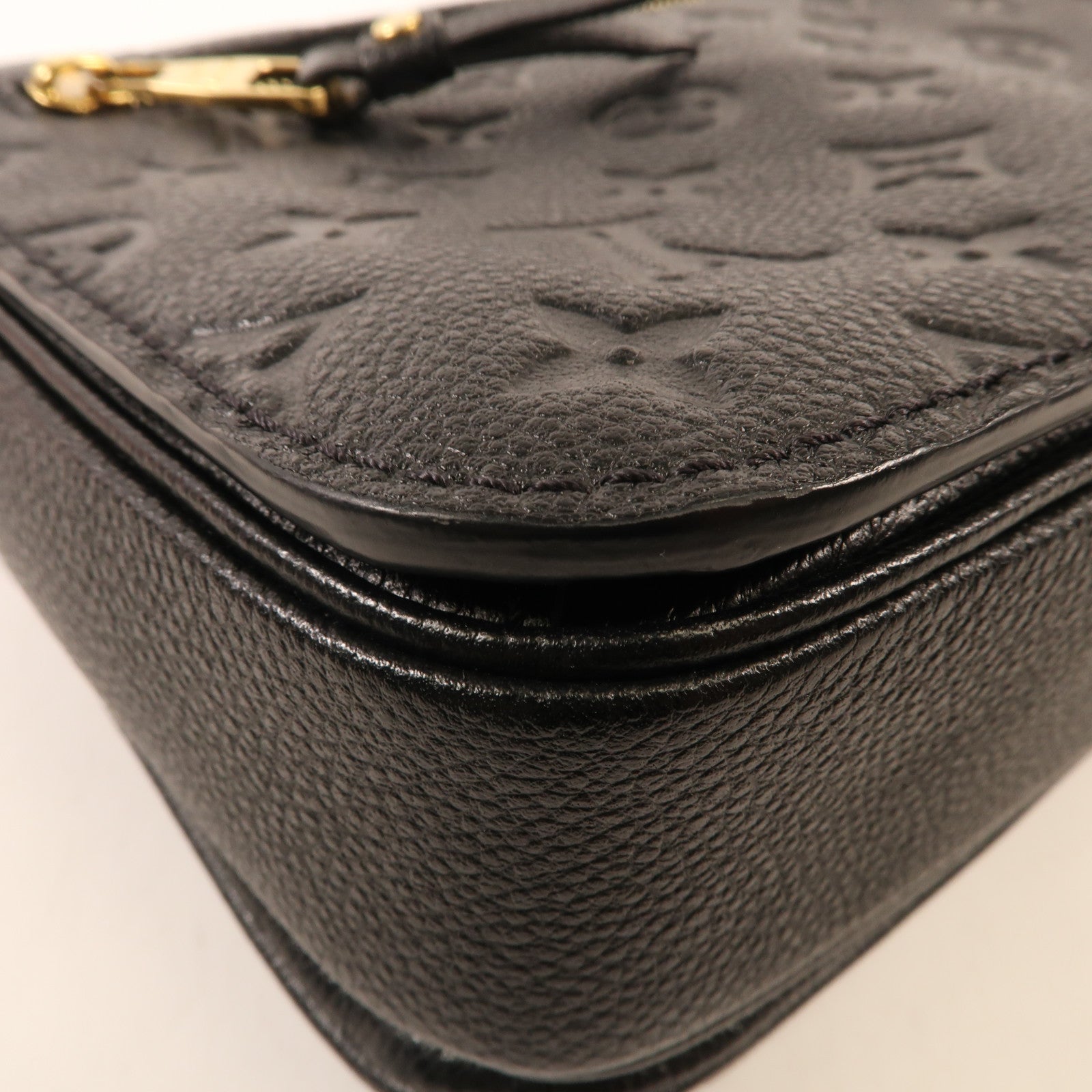 LOUIS VUITTON Monogram Empreinte Pochette Metis金扣手挽肩背兩用袋