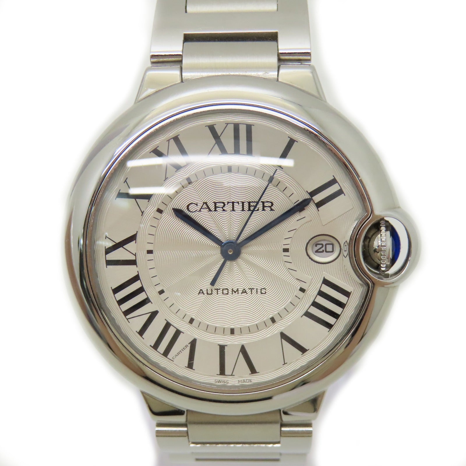 CARTIER 不鏽鋼Ballon Blue 40mm手錶#13.5cm