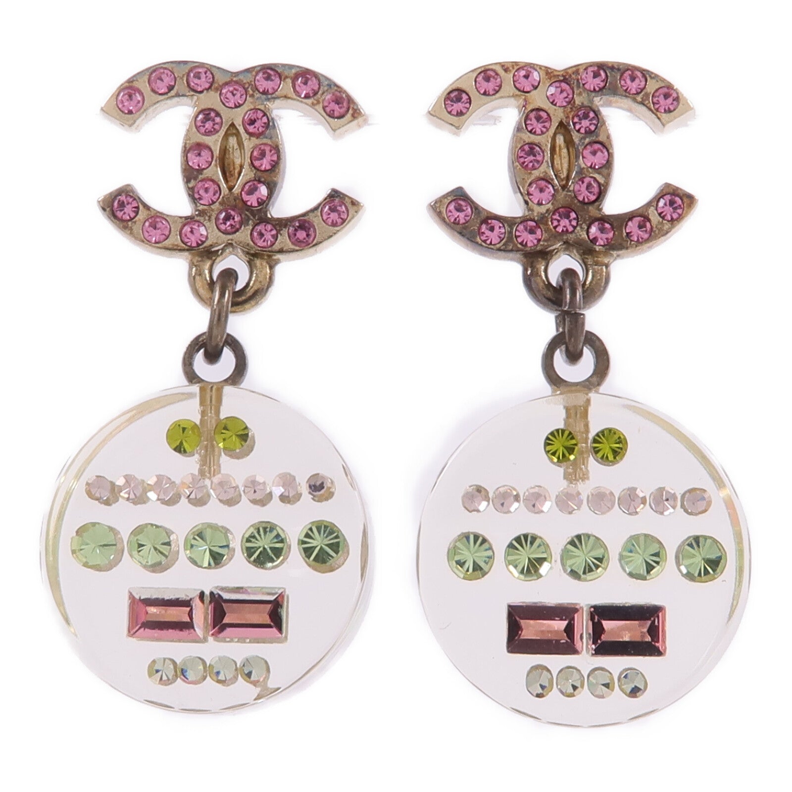 CHANEL PVC/金屬Earrings耳環