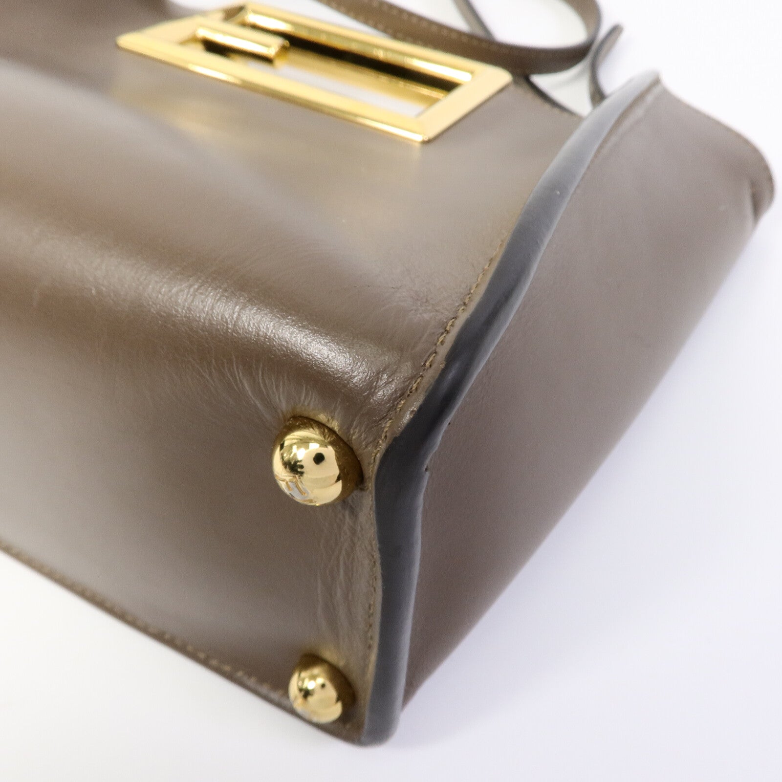 FENDI 牛皮皮革Way Tote Bag Small手挽肩背兩用袋