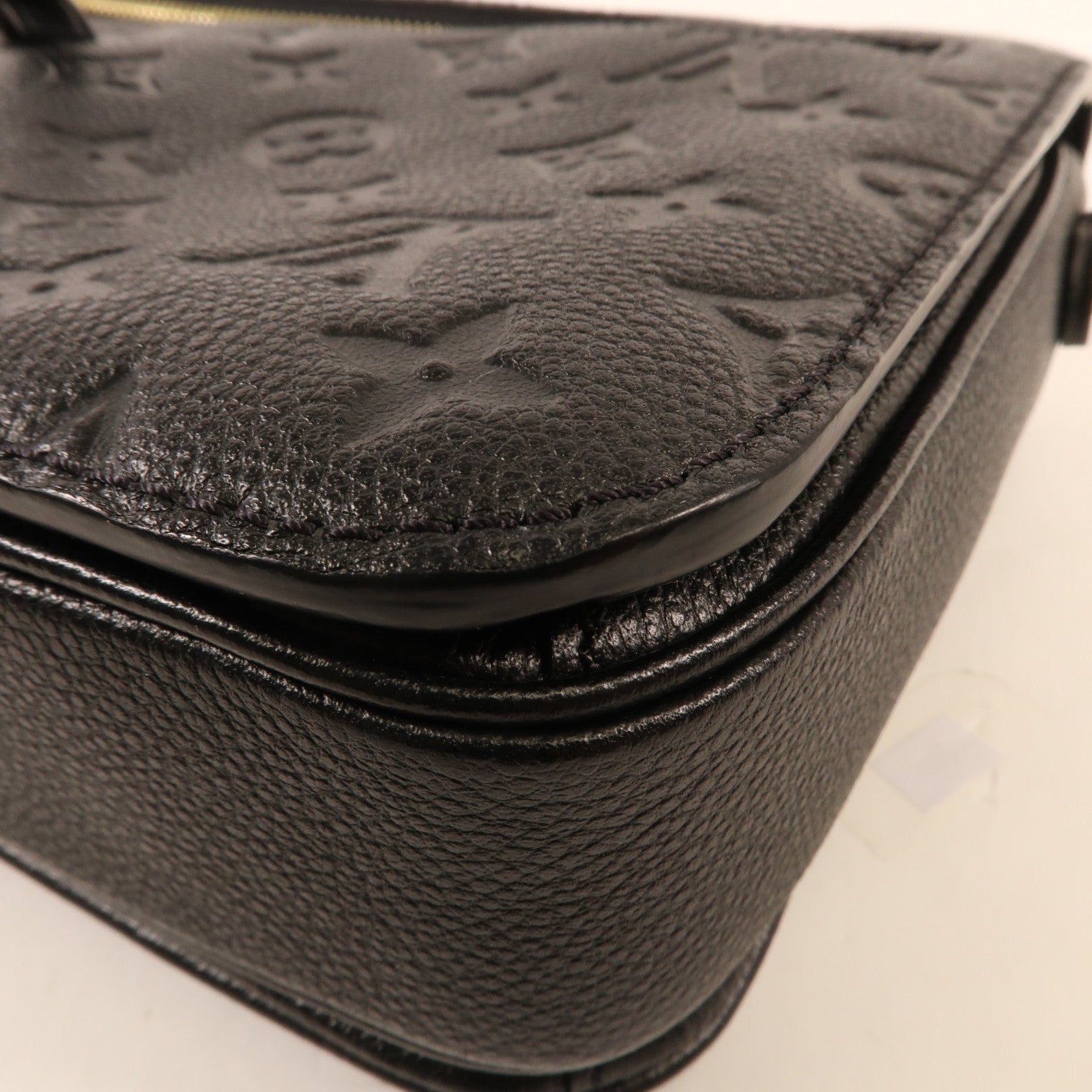 LOUIS VUITTON Monogram Empreinte Pochette Metis金扣手挽肩背兩用袋