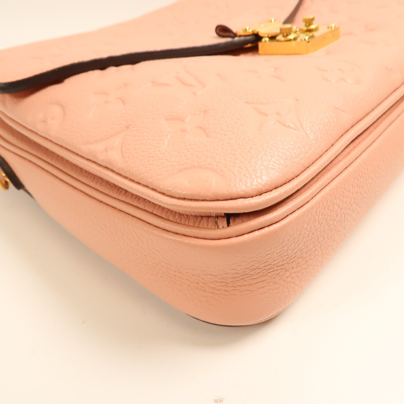 LOUIS VUITTON Monogram Empreinte Pochette Metis金扣手挽肩背兩用袋