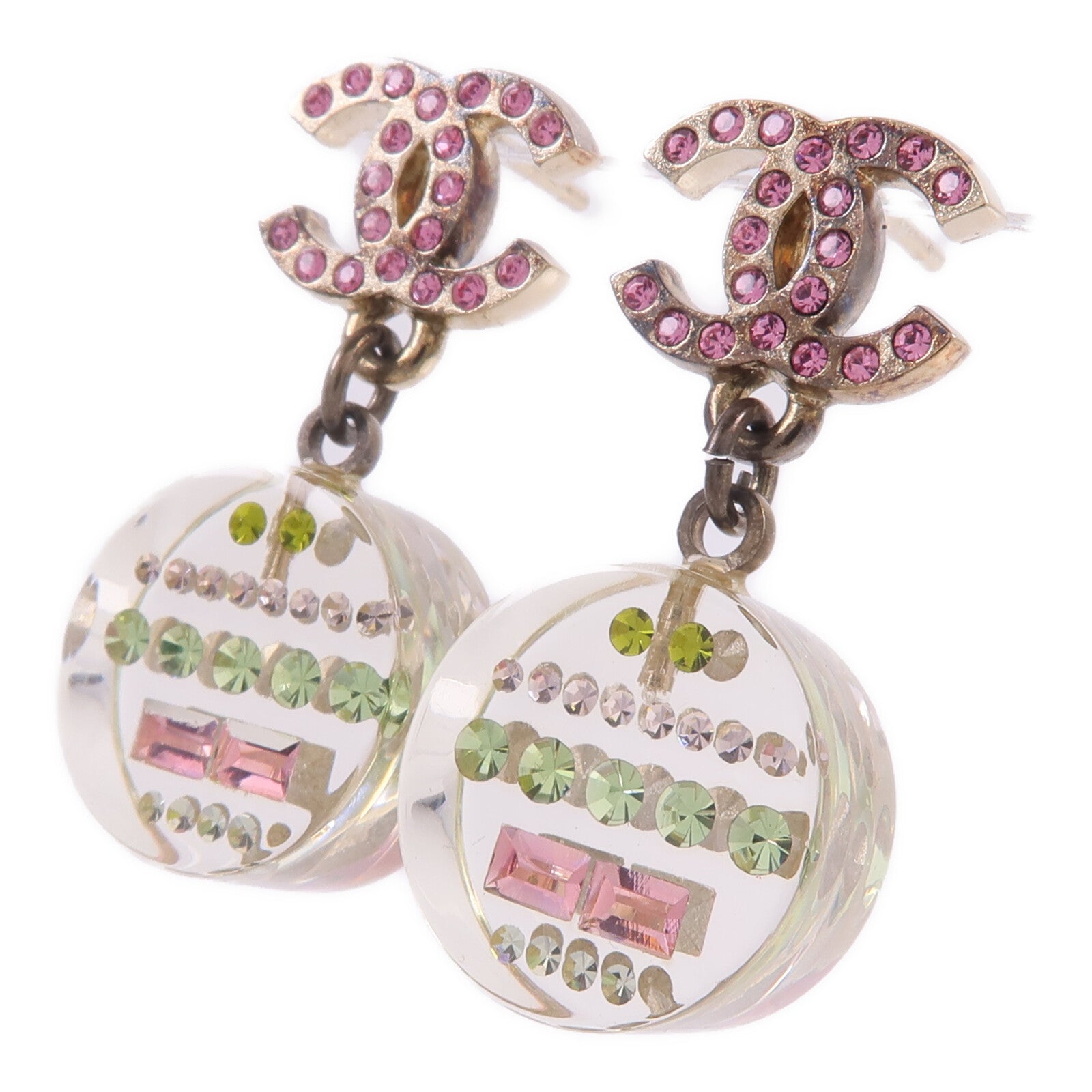 CHANEL PVC/金屬Earrings耳環