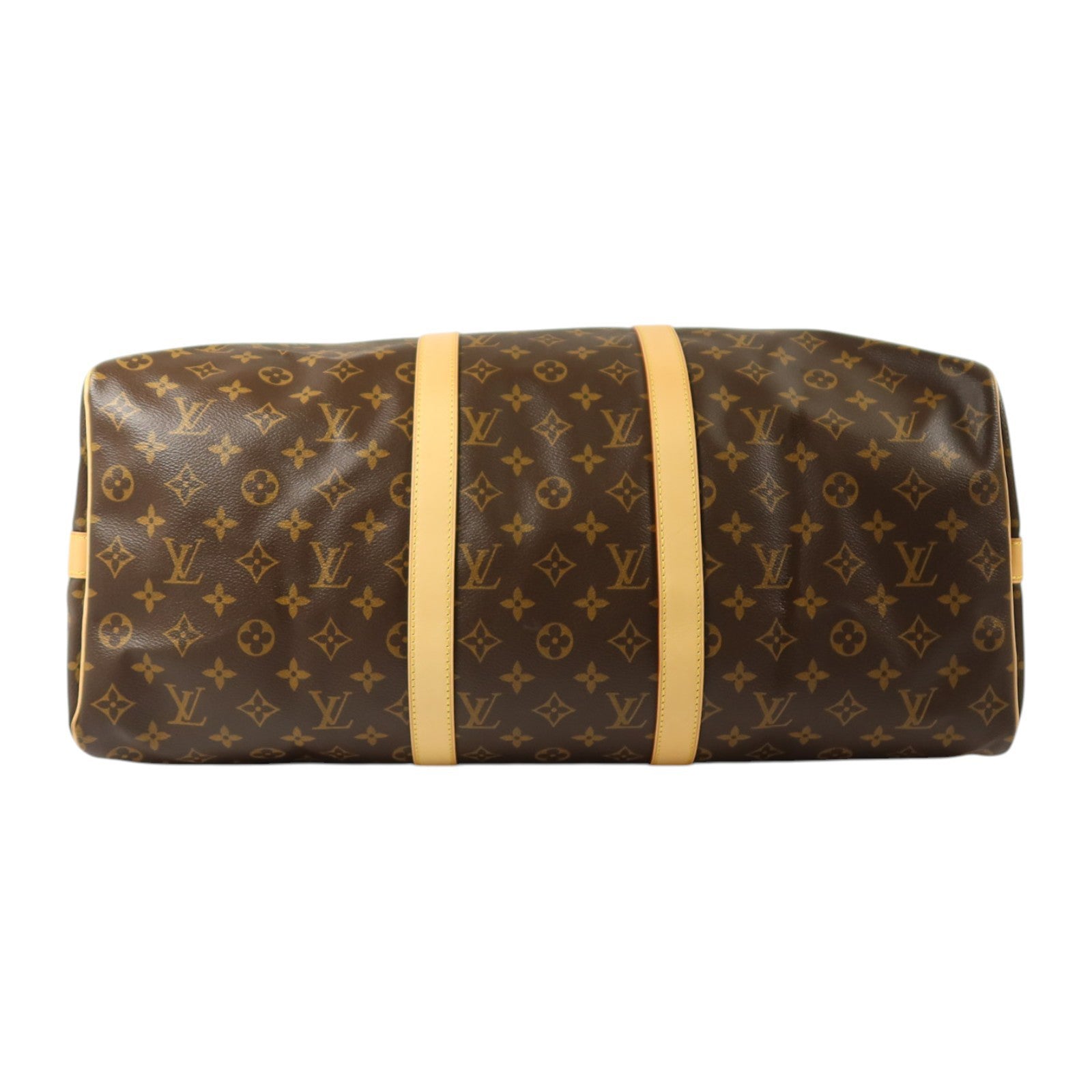 LOUIS VUITTON Monogram Keepall 50 Bandoulie金扣手挽肩背兩用袋