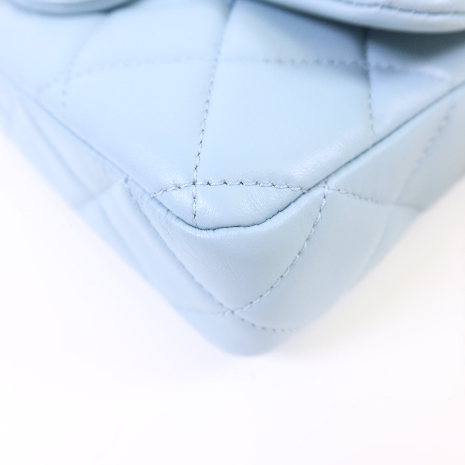 CHANEL 羊皮皮革Chain Shoulder Bag金扣鏈帶肩背袋