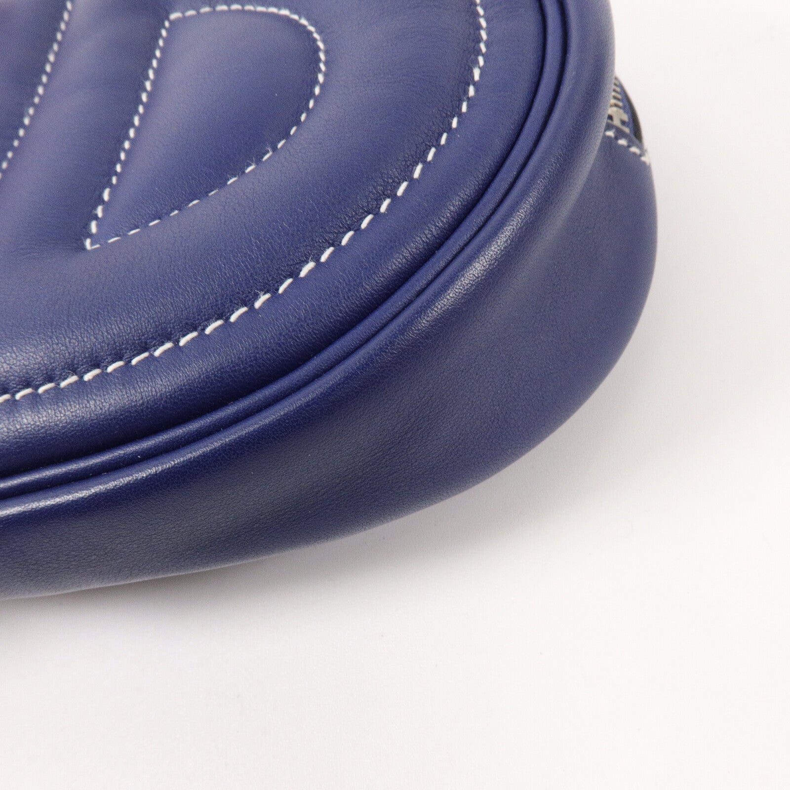 HERMES Swift皮革In The Loop Belt Bag腰包Bleu Nuit/Anemone