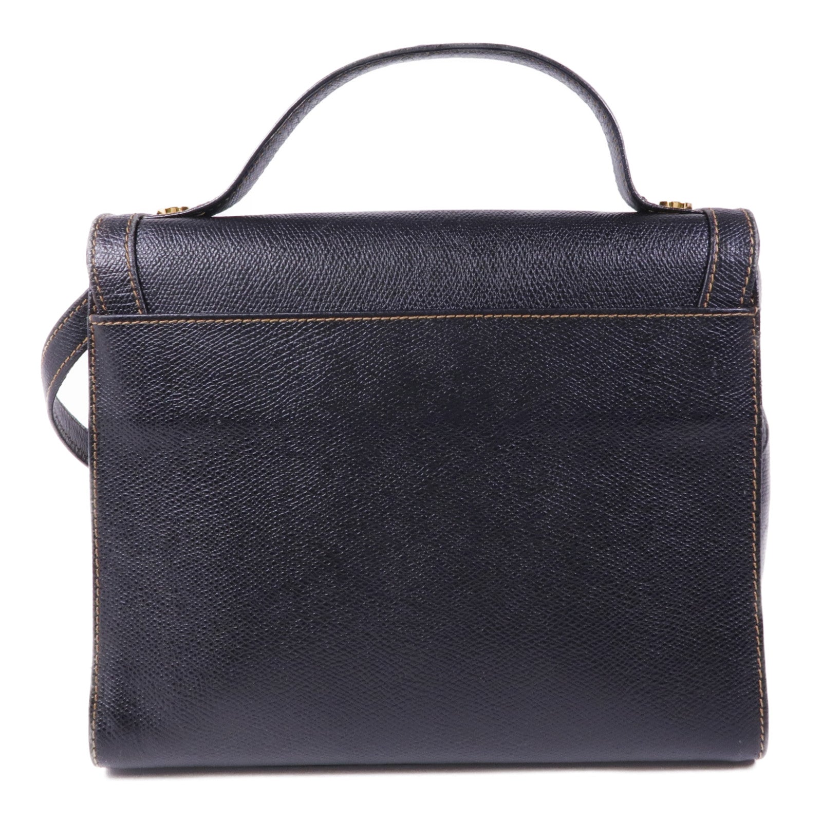 LOEWE 牛皮皮革2way Shoulder Bag金扣手挽肩背兩用袋