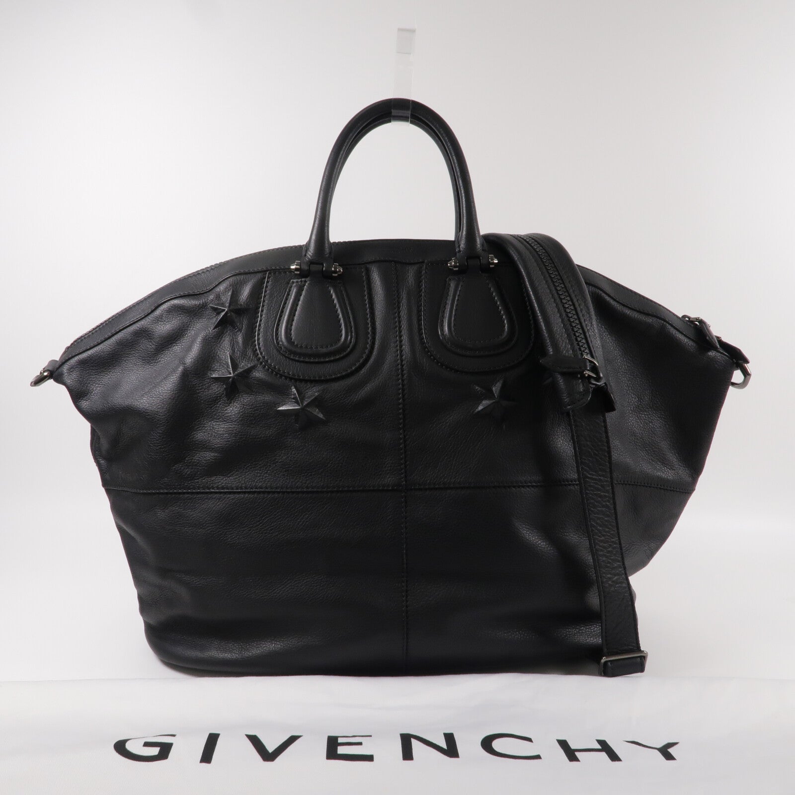 GIVENCHY 牛皮皮革2 Way Shoulder Bag手挽肩背兩用袋