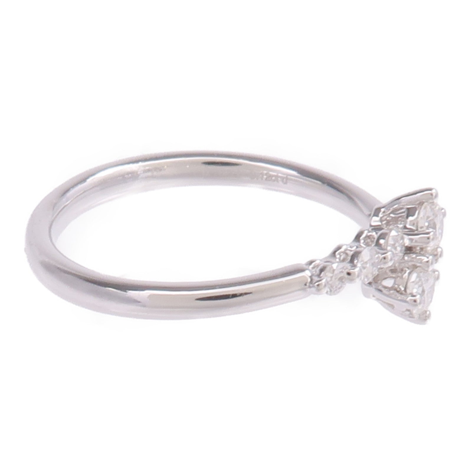 JEWELRY 18K白金Diamond Ring戒指US#6.75