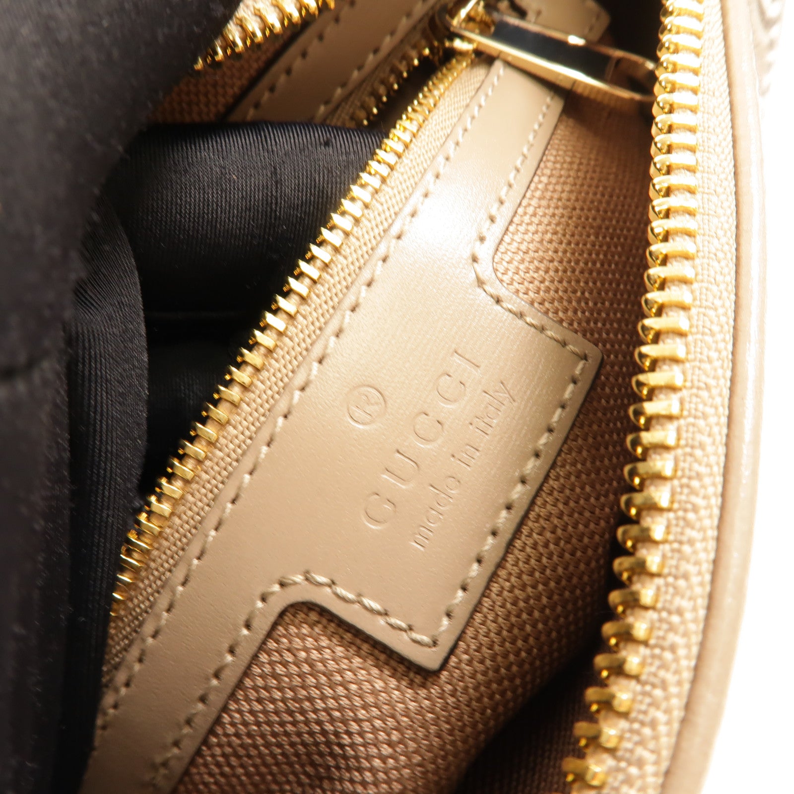 GUCCI 塗層帆布Shadow Mini手挽袋