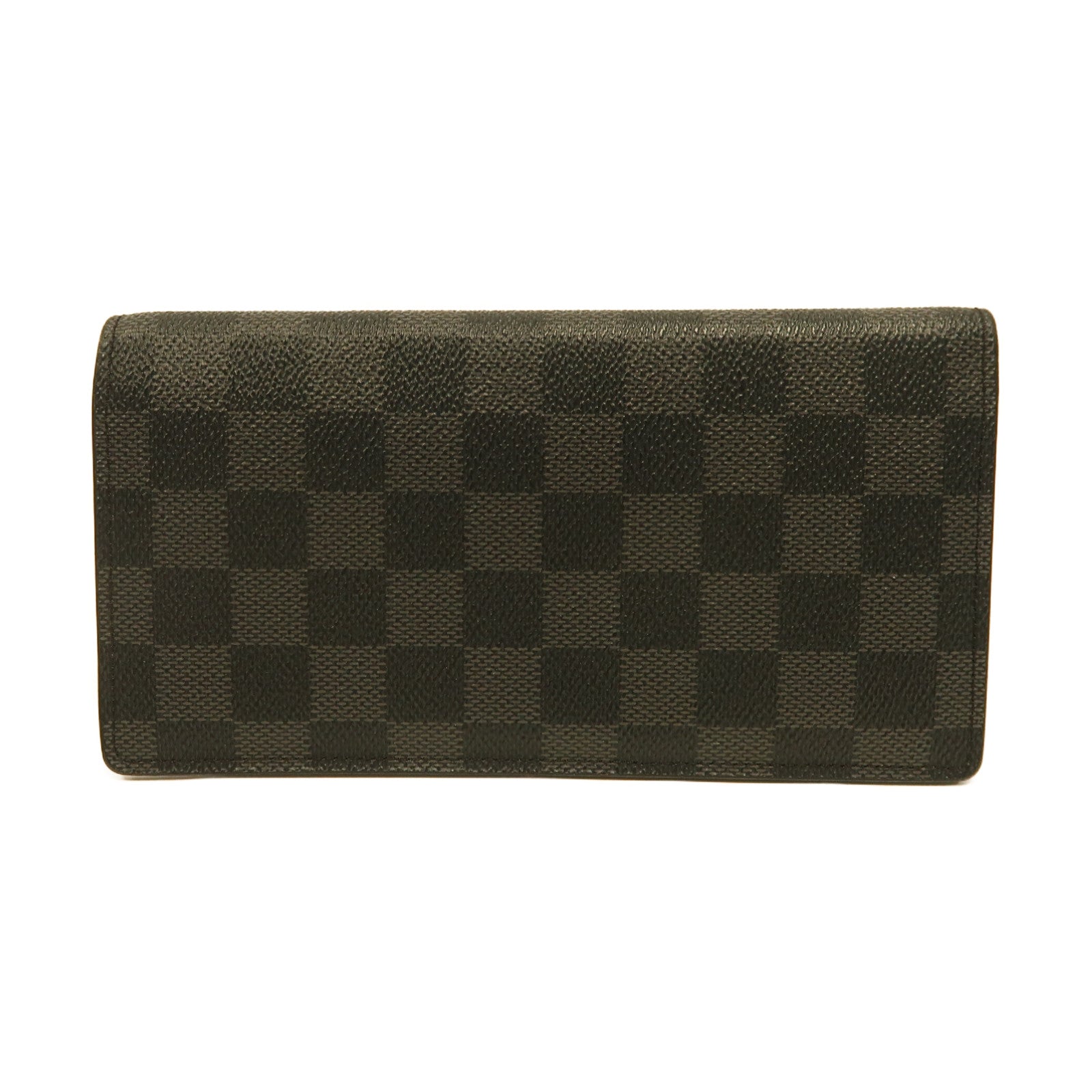 LOUIS VUITTON 【激減優惠】Damier Graphite Brazza Wallet長錢包黑色