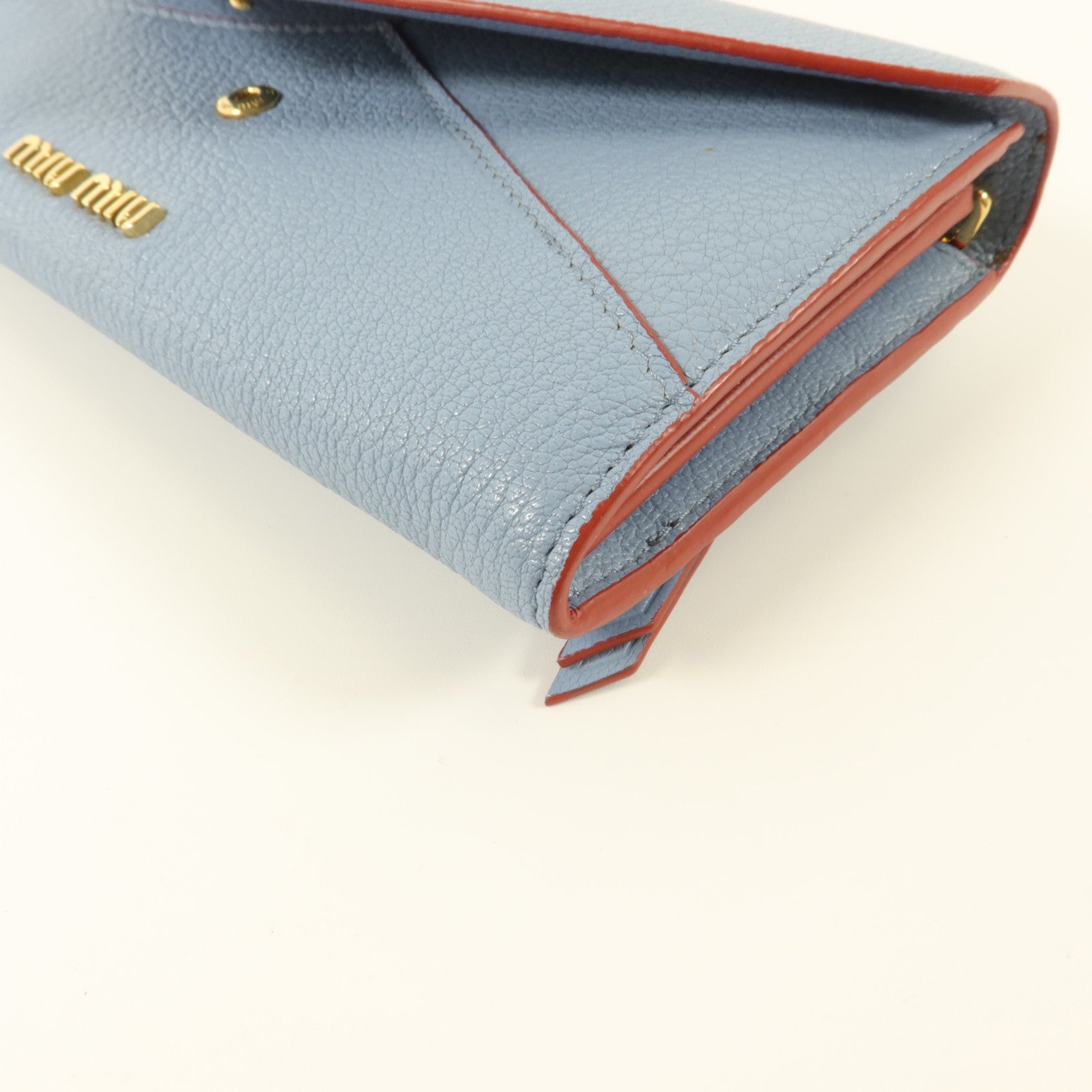 Miu Miu 牛皮皮革Long Wallet長錢包
