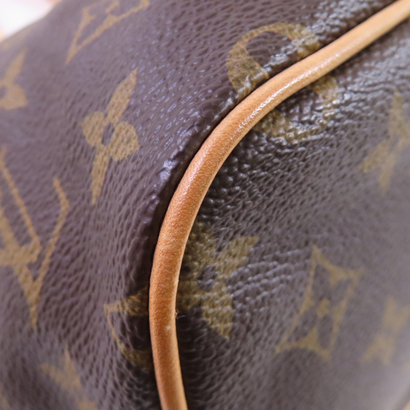 LOUIS VUITTON Monogram Palermo PM 2Way Shoulder Bag金扣手挽肩背兩用袋啡色