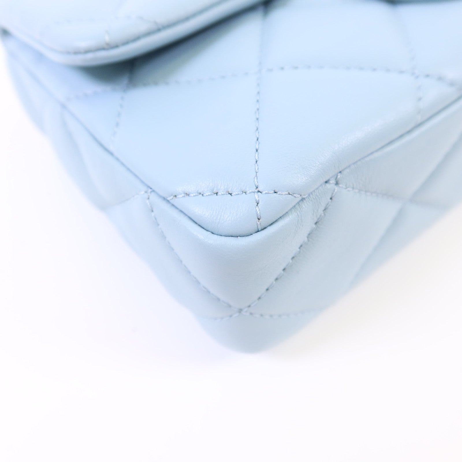 CHANEL 羊皮皮革Chain Shoulder Bag金扣鏈帶肩背袋