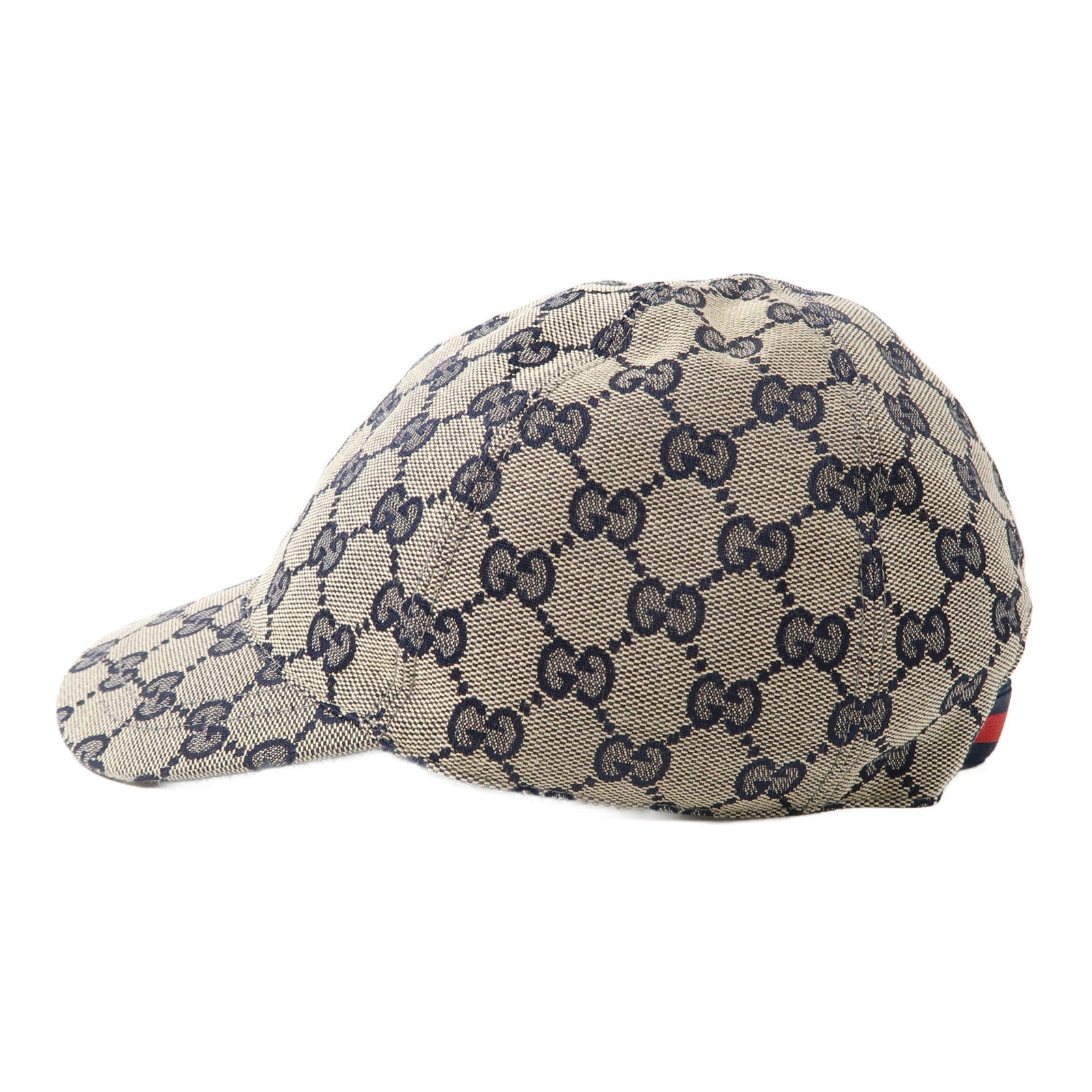 GUCCI 帆布GG Baseball Hat L56cm帽子啡色