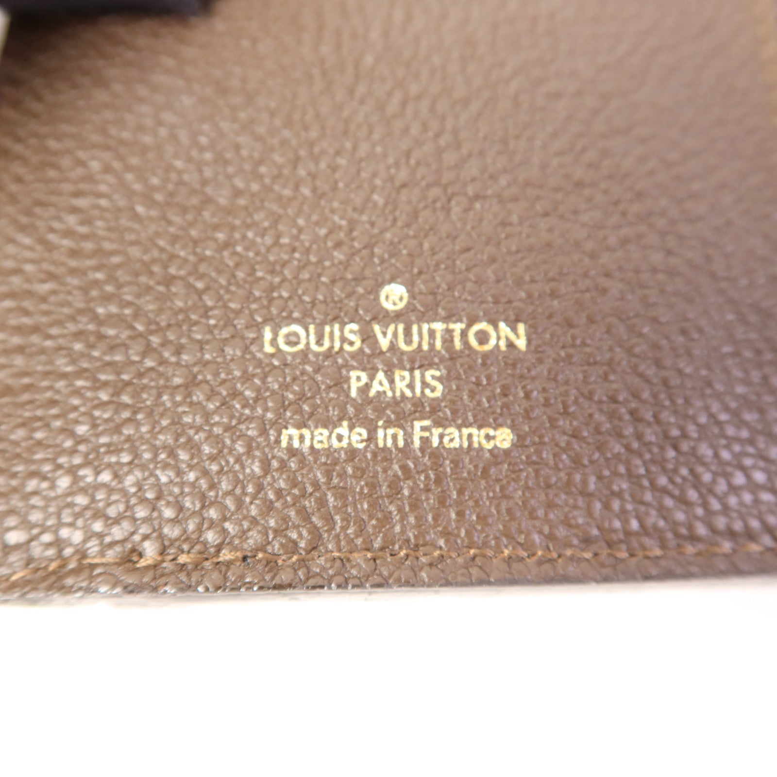 LOUIS VUITTON Monogram Empreinte Compact Curieuse Trifold Wallet金扣錢包