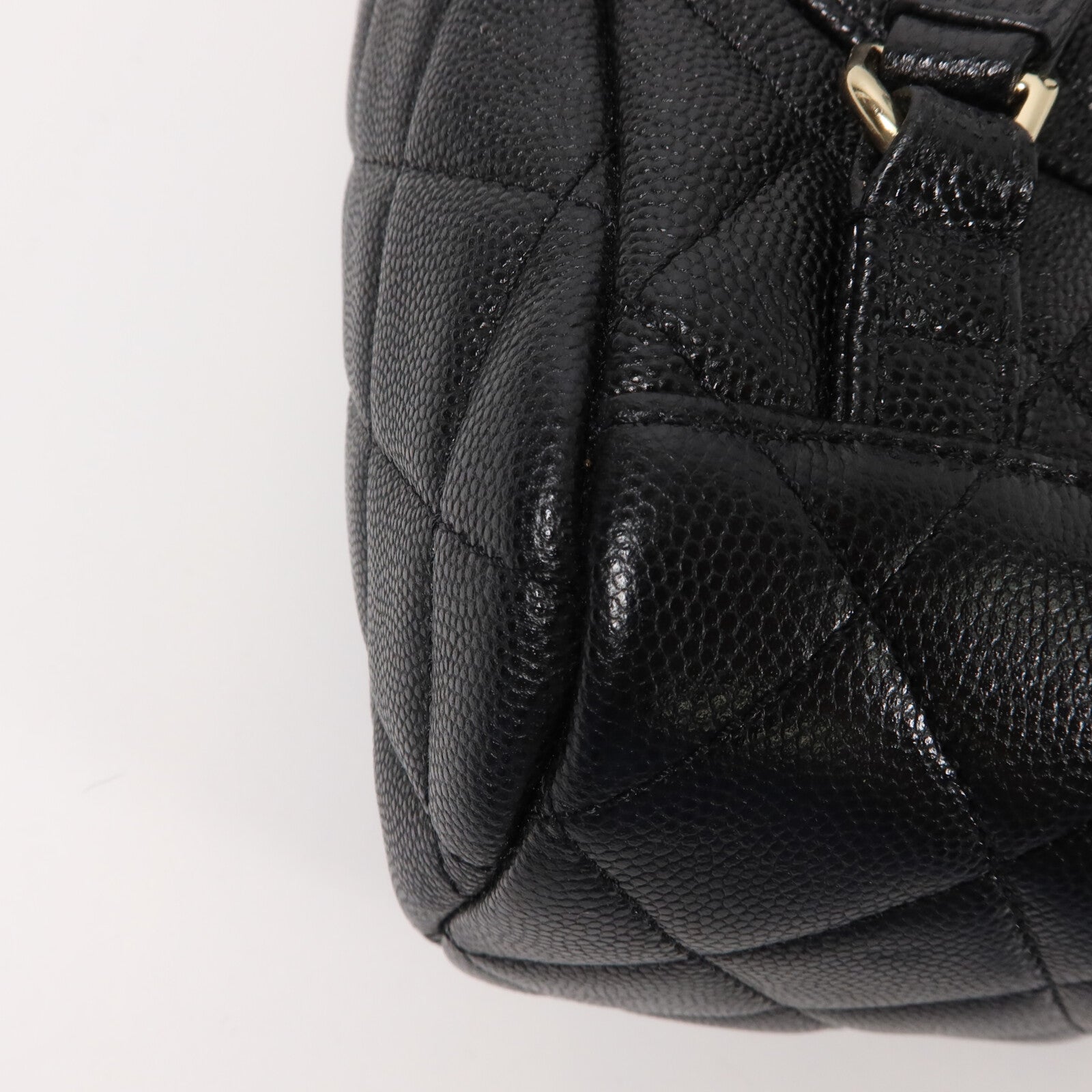 CHANEL 牛皮皮革Backpack鏈帶背包