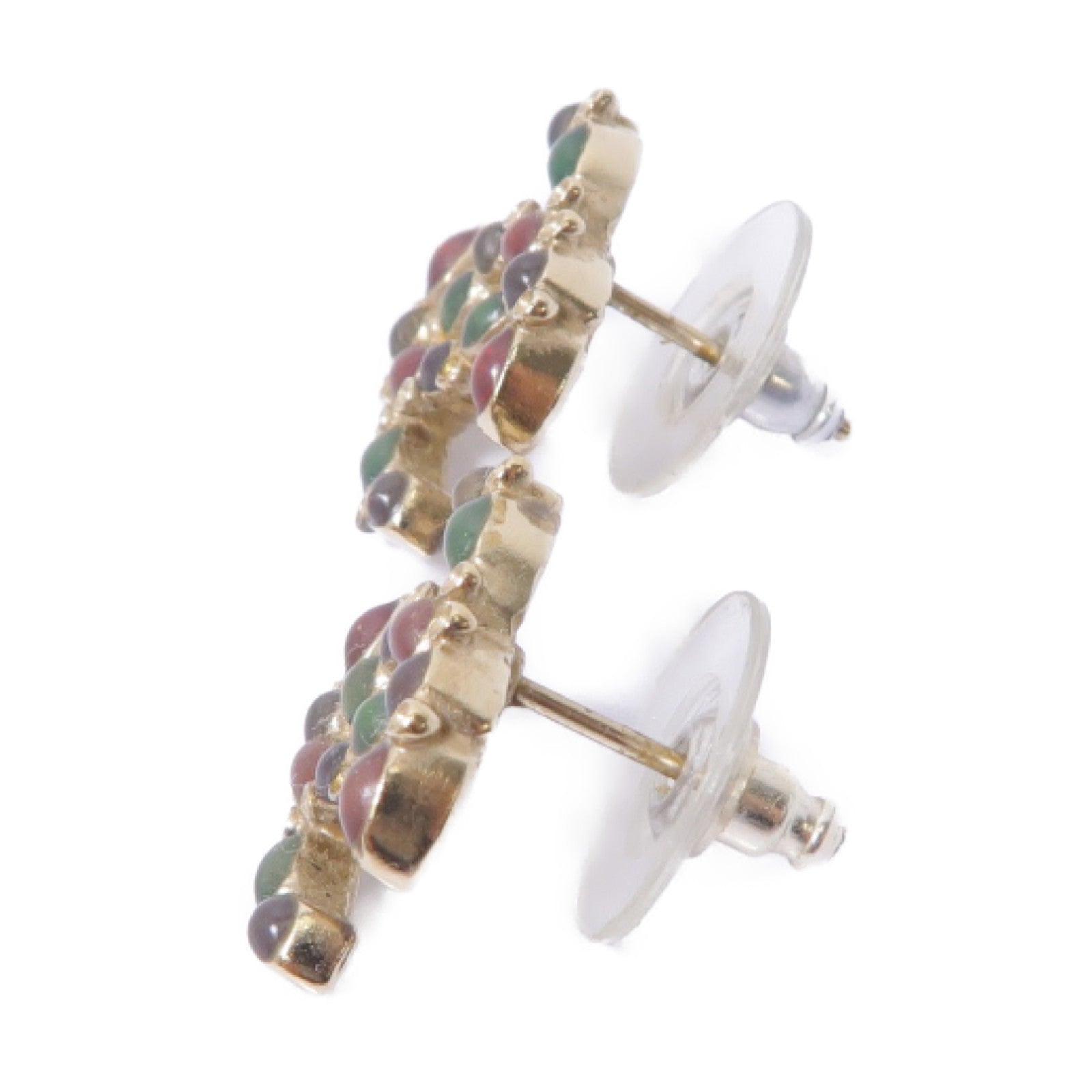 CHANEL 金屬Earrings耳環彩色