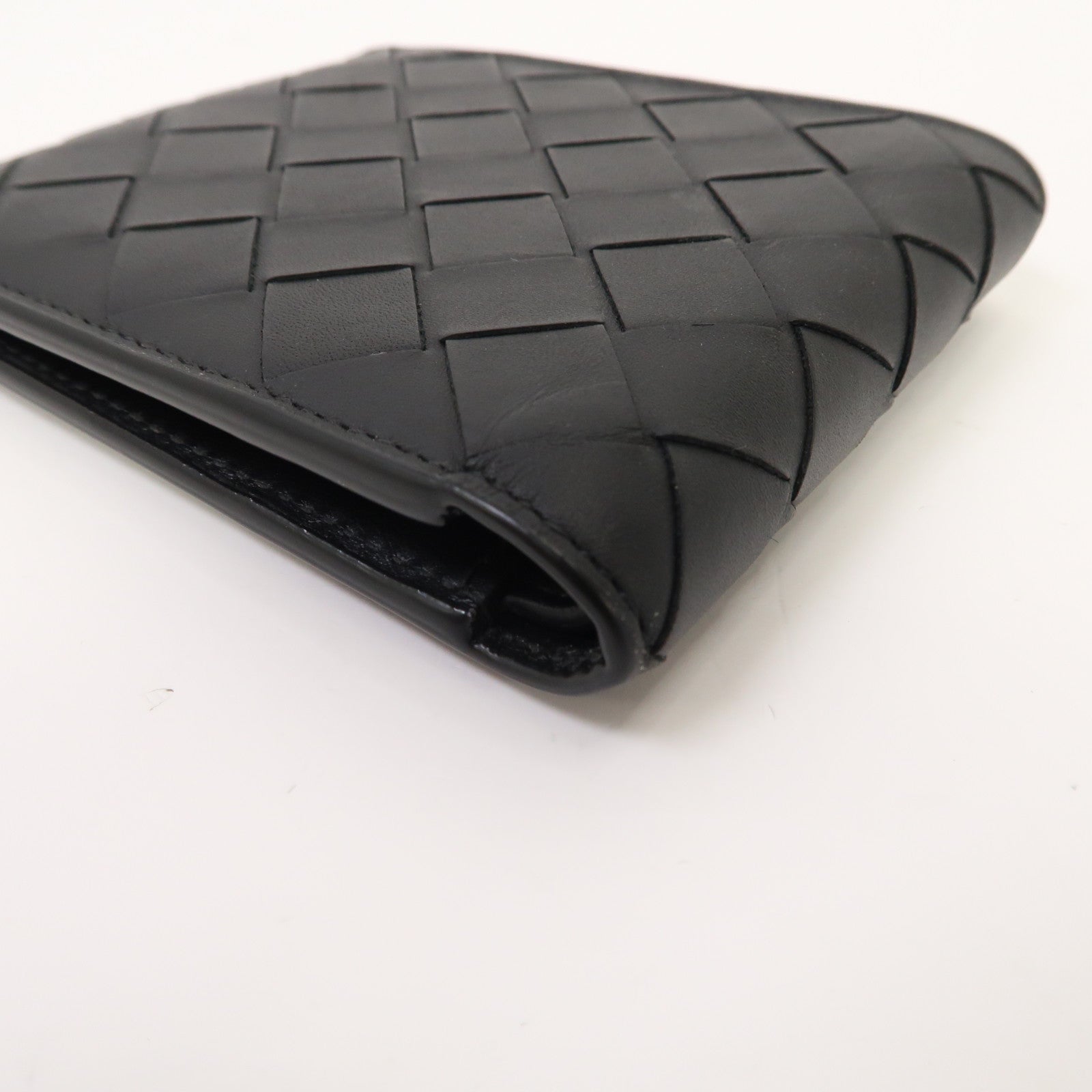 BOTTEGA VENETA 織紋皮革Wallet錢包黑色