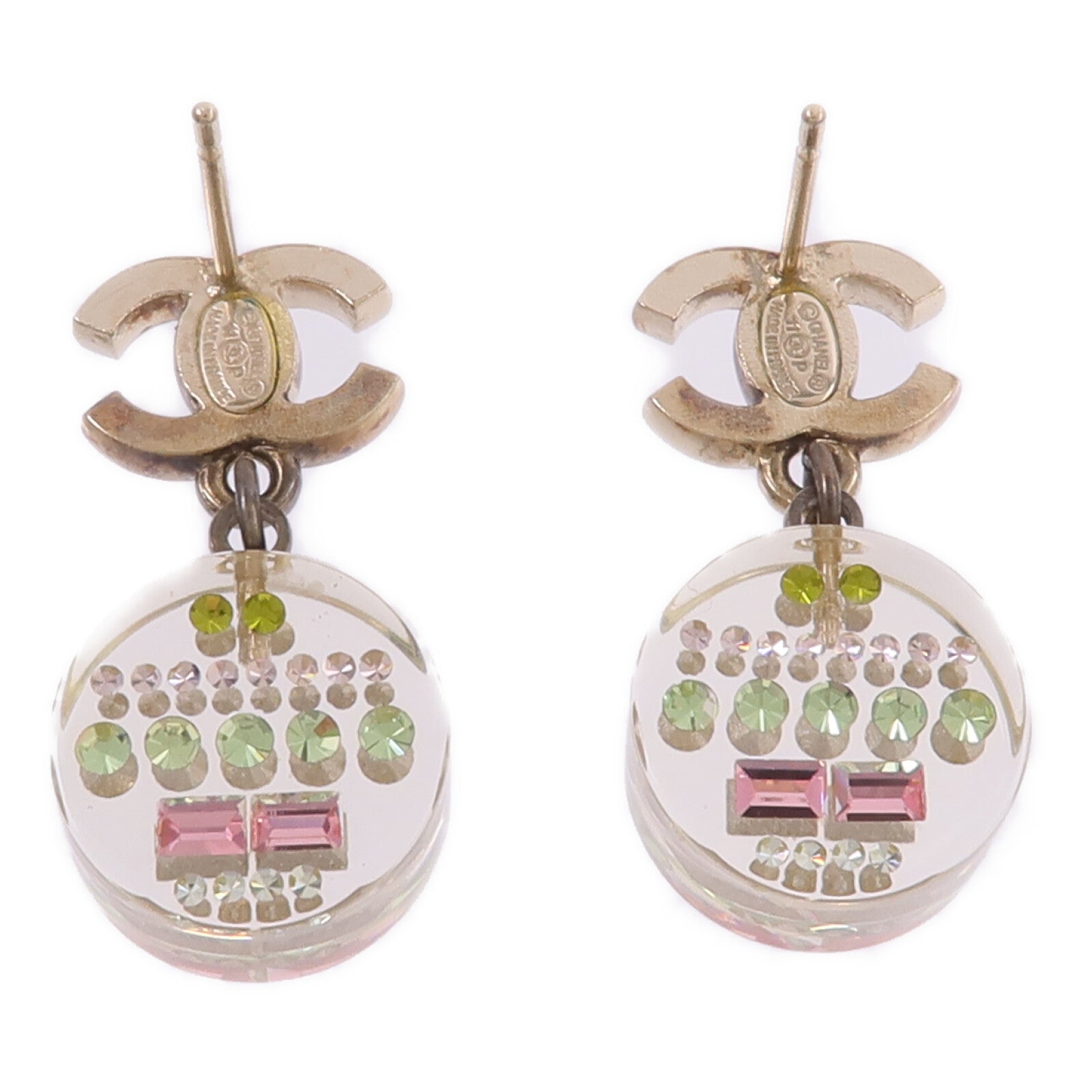 CHANEL PVC/金屬Earrings耳環