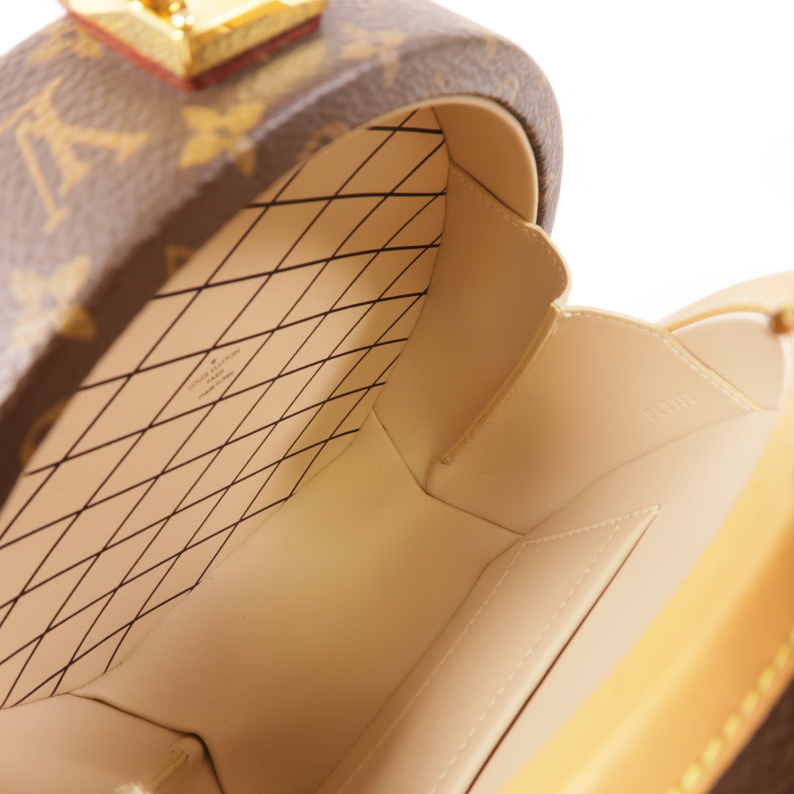 LOUIS VUITTON LV GHW Petite Boite Chapeau 2 Way Bag M43514 Monogram Brown