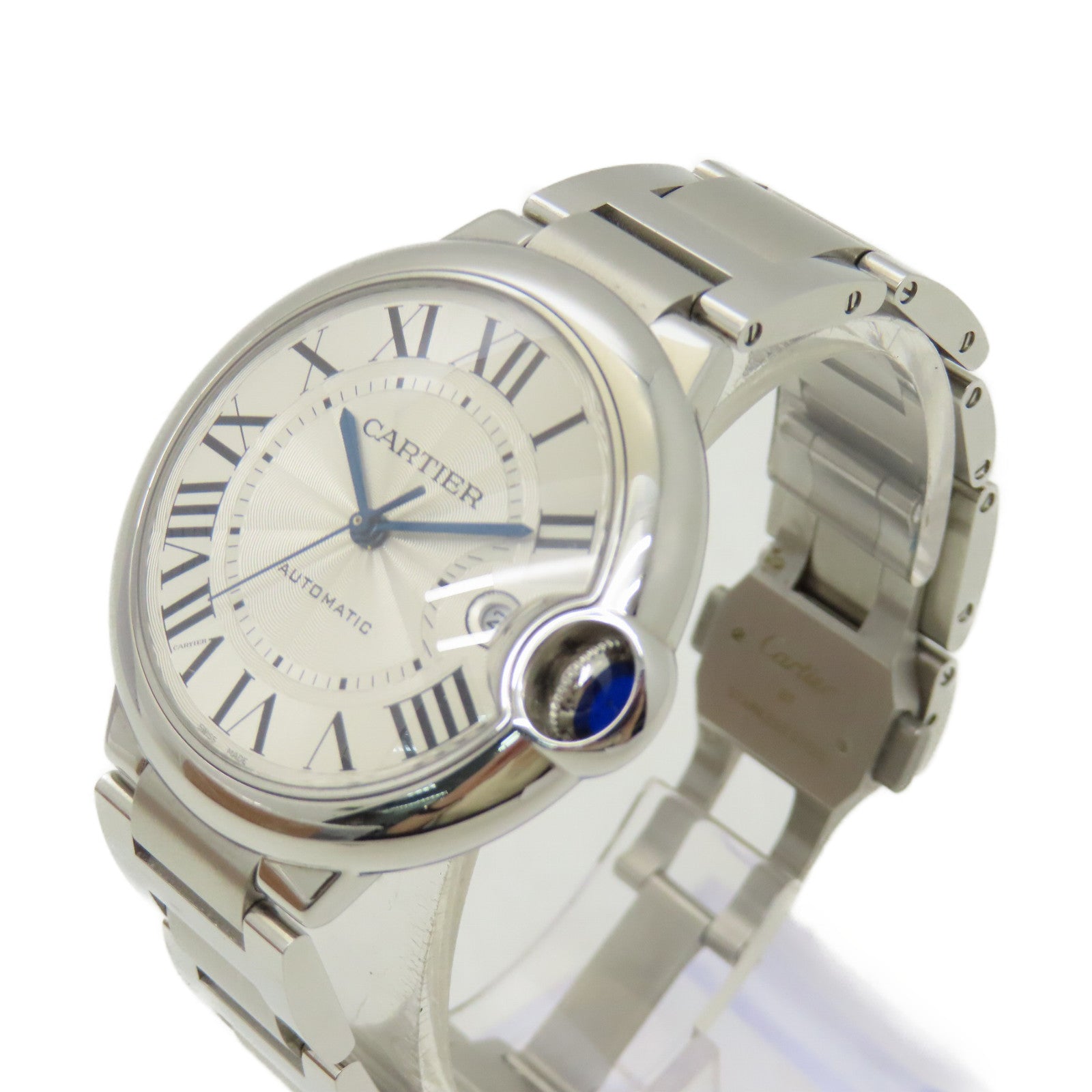 CARTIER 不鏽鋼Ballon Blue 40mm手錶#13.5cm