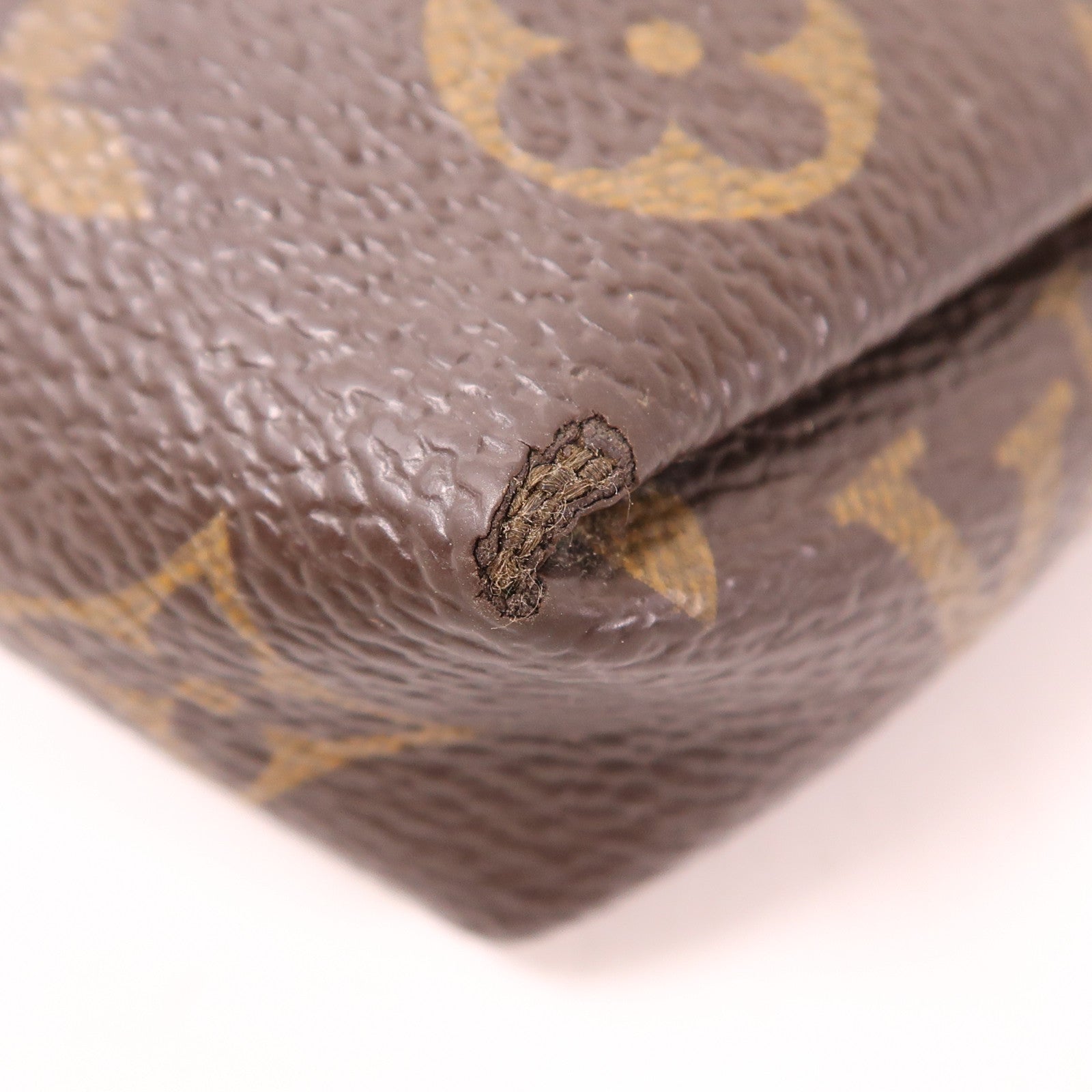 LOUIS VUITTON LV GHW Pallas Clutch Shoulder Bag M41639 Monogram Brown/Black