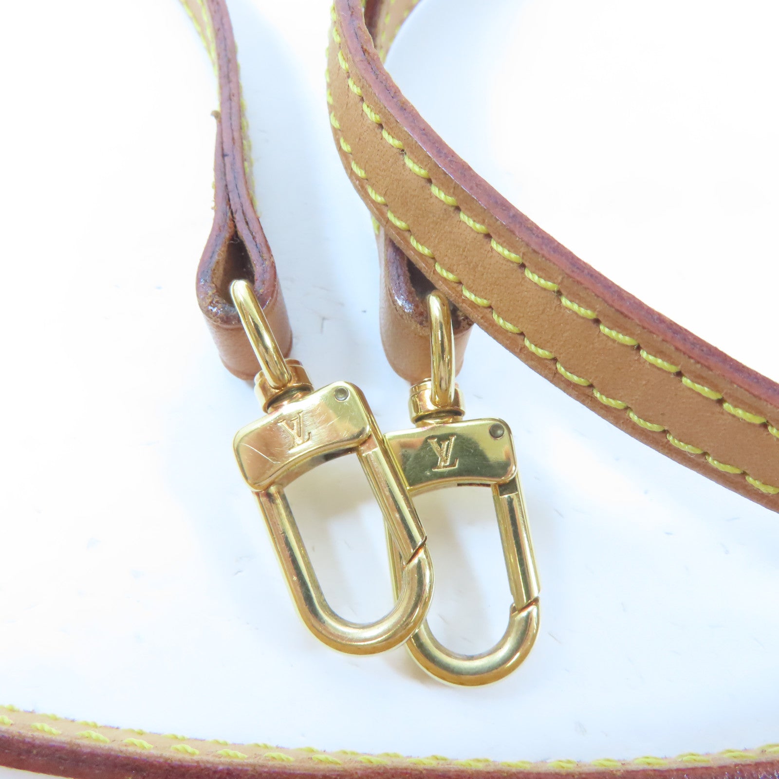 LOUIS VUITTON Monogram Spontini金扣手挽肩背兩用袋啡色