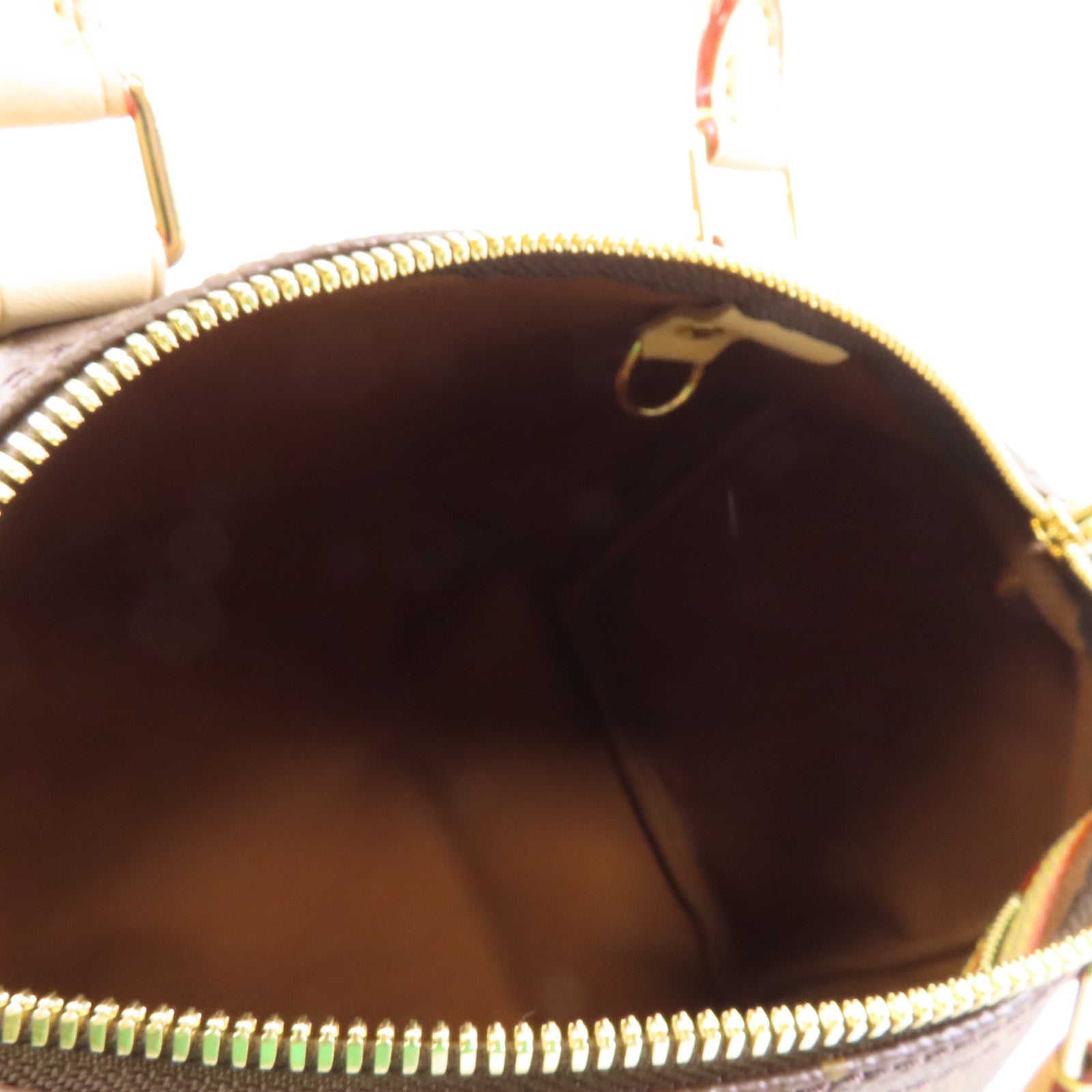 LOUIS VUITTON Monogram Speedy Bandouliere 25金扣手挽肩背兩用袋棕色