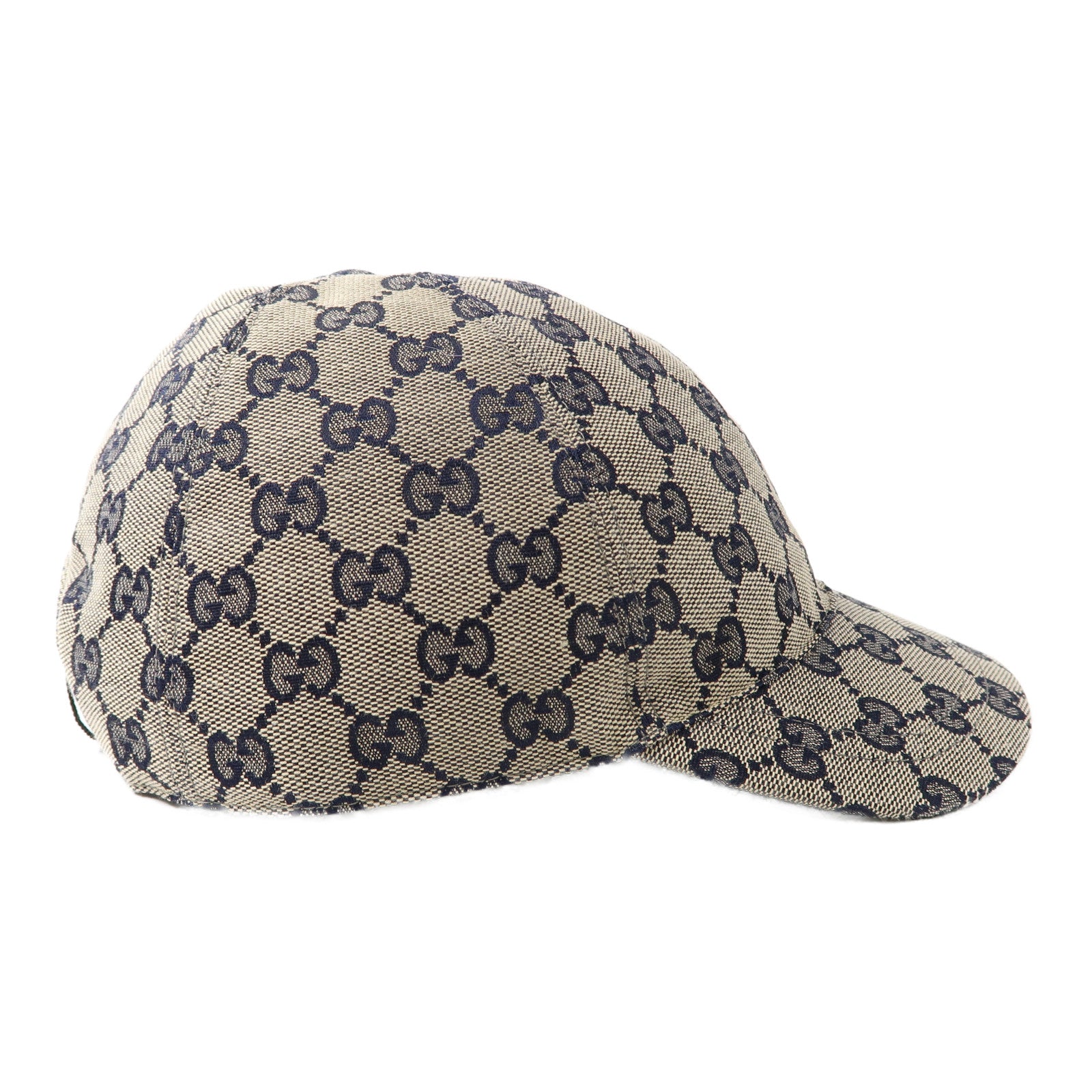 GUCCI 帆布GG Baseball Hat L56cm帽子啡色