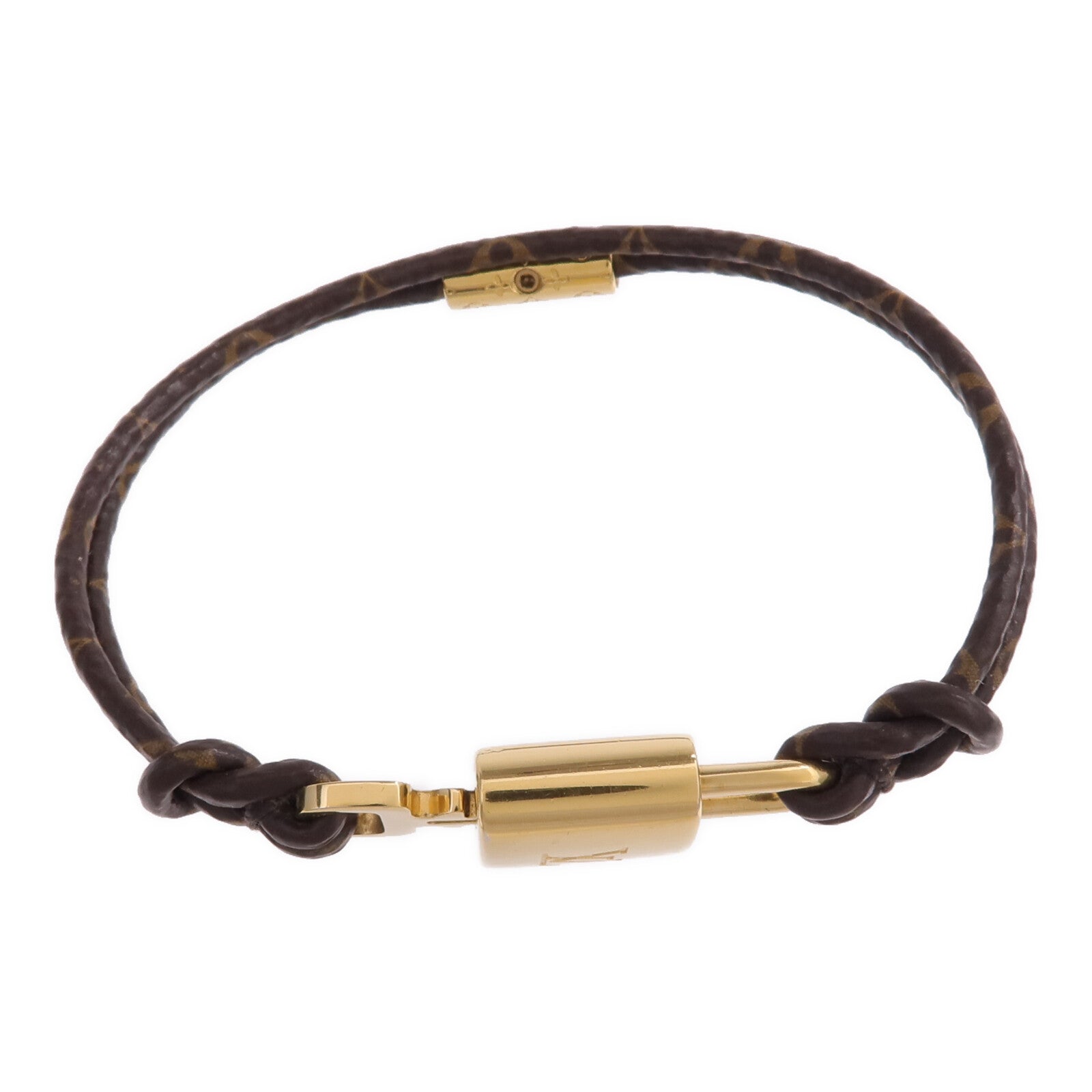 LOUIS VUITTON 金屬/Monogram Lock It Again Bracelet手鐲