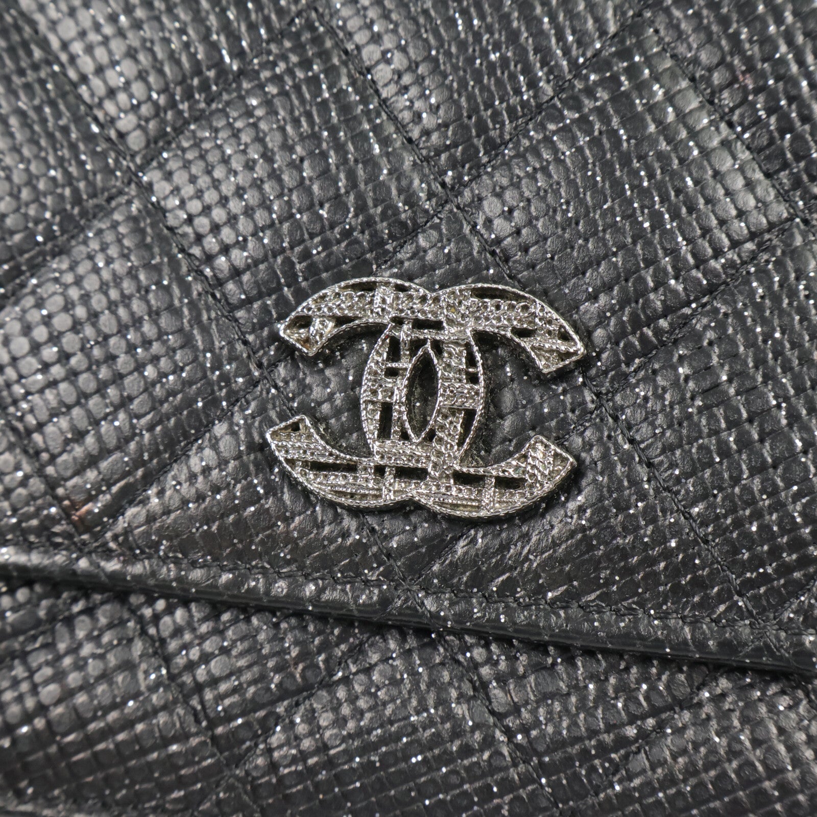 CHANEL 牛皮皮革WOC Wallet On Chain鏈帶肩背袋