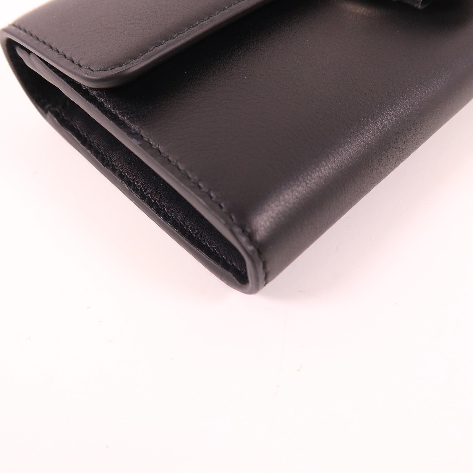 GUCCI 牛皮皮革Wallet銀扣長錢包