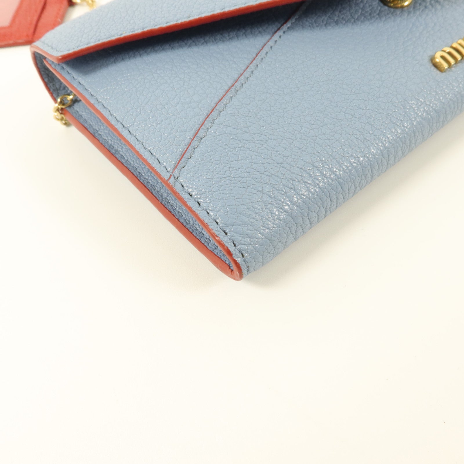 Miu Miu 牛皮皮革Long Wallet長錢包