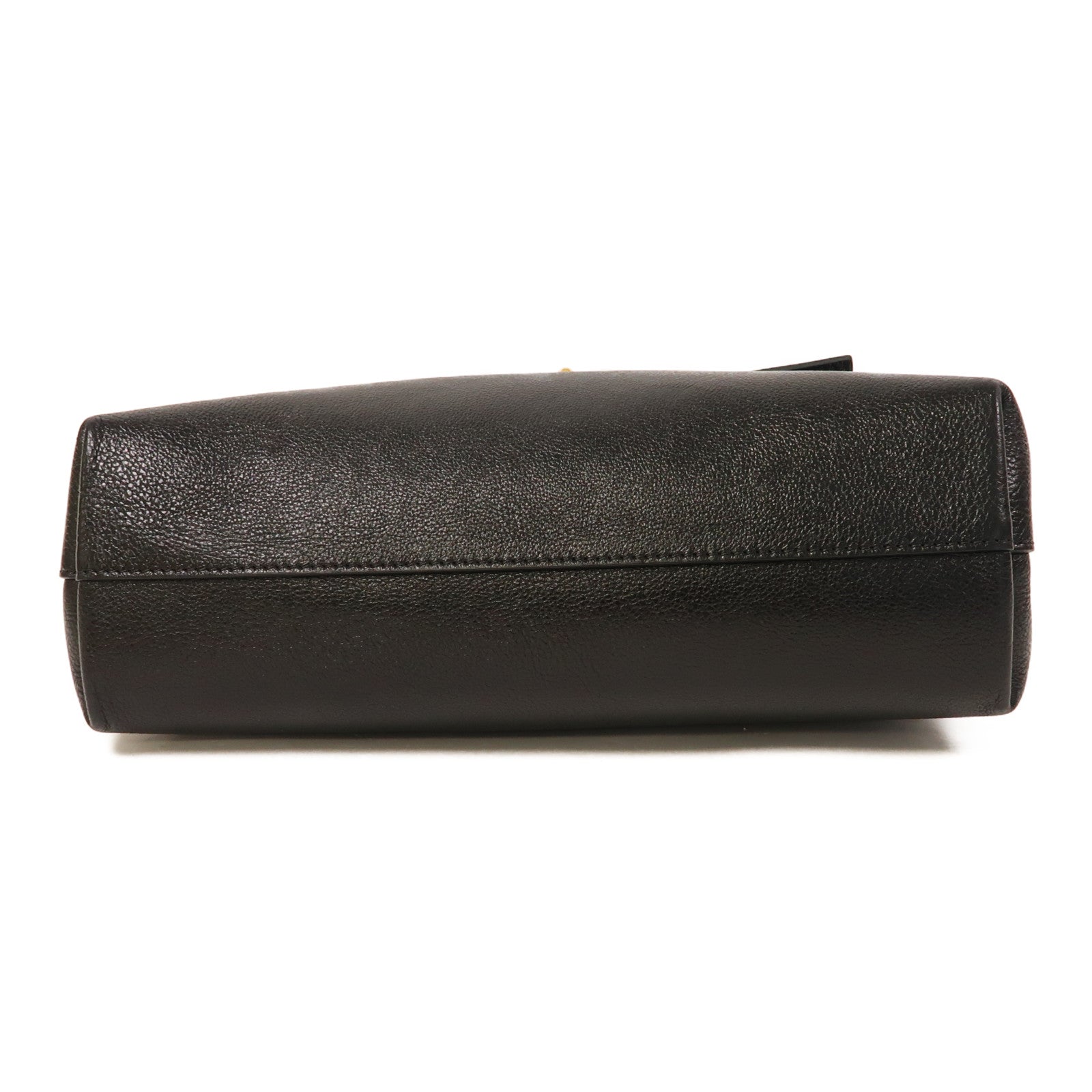Valentino 牛皮皮革2way Shoulder Bag金扣手挽肩背兩用袋黑色