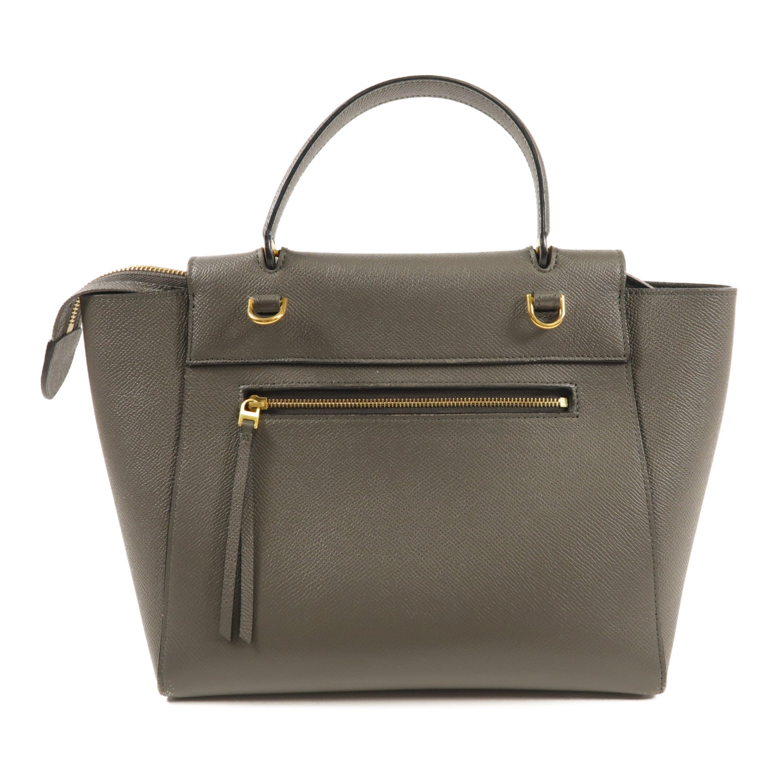 CELINE 牛皮皮革Belt Bag金扣手挽肩背兩用袋