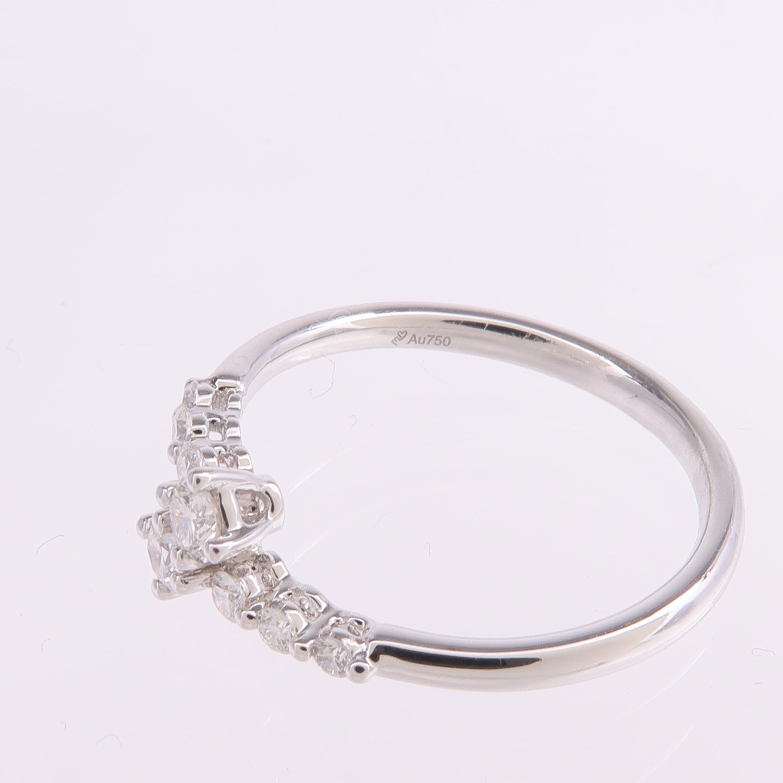 JEWELRY 18K白金Diamond Ring戒指US#6.75