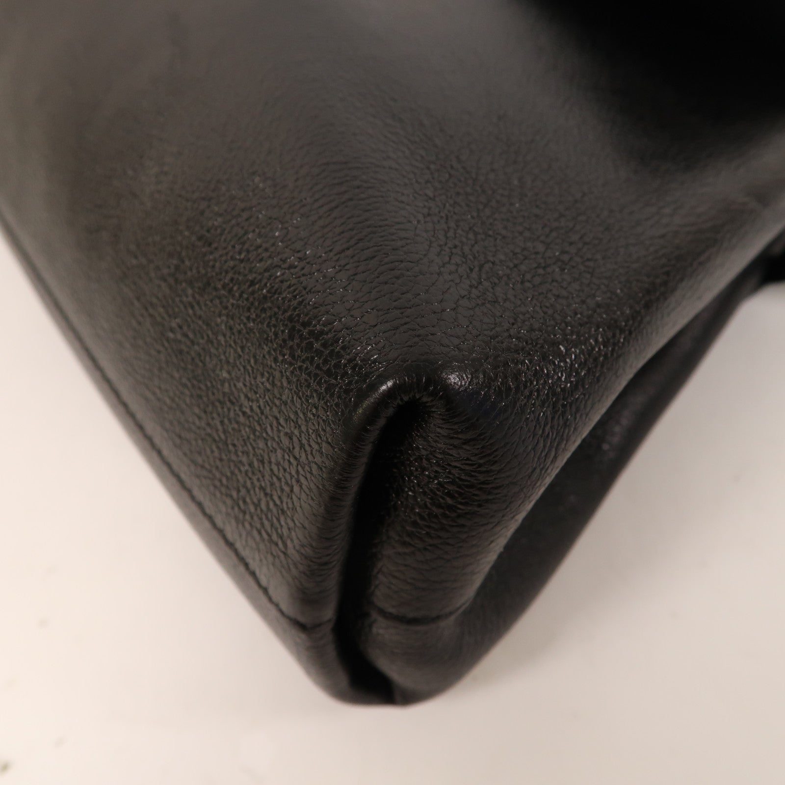 Valentino 牛皮皮革2way Shoulder Bag金扣手挽肩背兩用袋黑色
