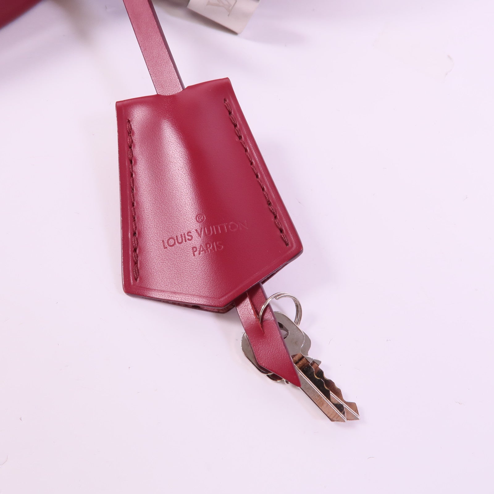 LOUIS VUITTON Epi Alma PM銀扣手挽袋
