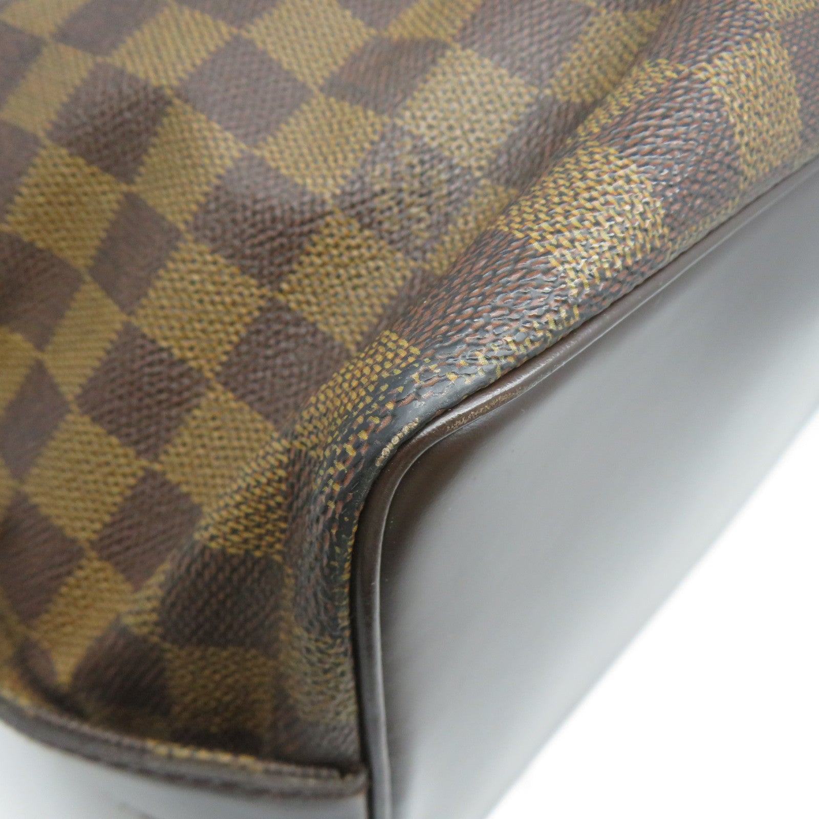 LOUIS VUITTON **【激減優惠】Damier Ebene Chelsea金扣肩背袋啡色