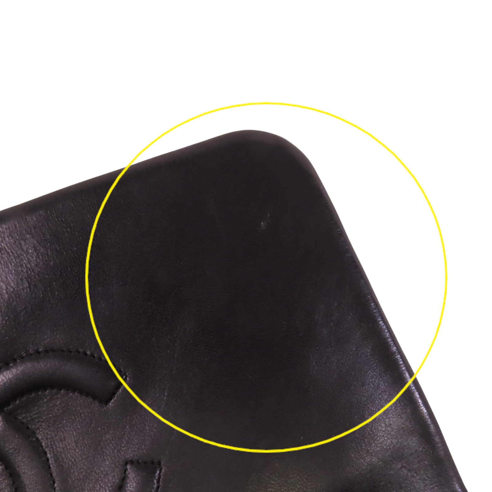 CHANEL 羊皮皮革Vintage Chain Shoulder金扣鏈帶肩背袋