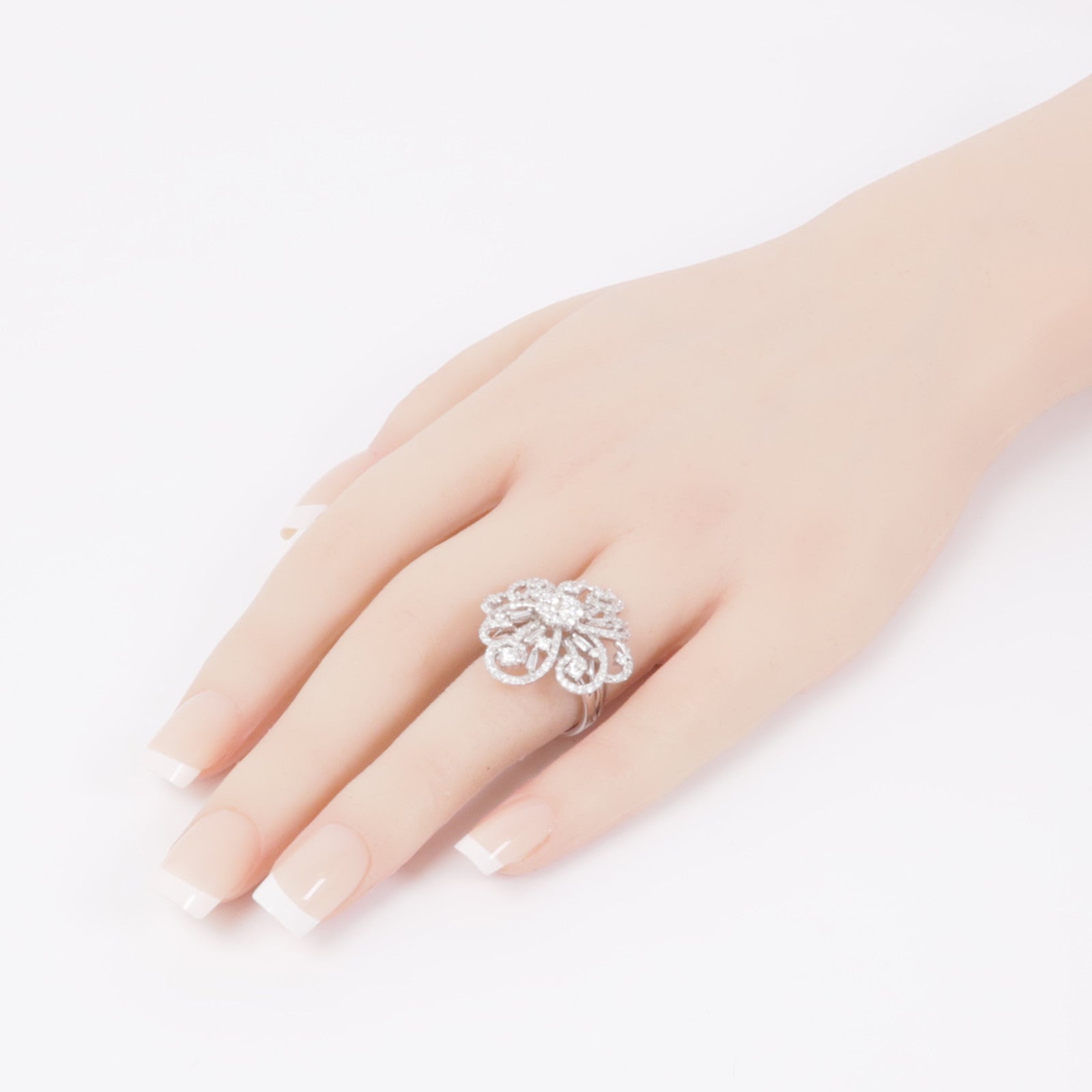 JEWELRY 18K白金Diamond Ring鑽石戒指US#6.5