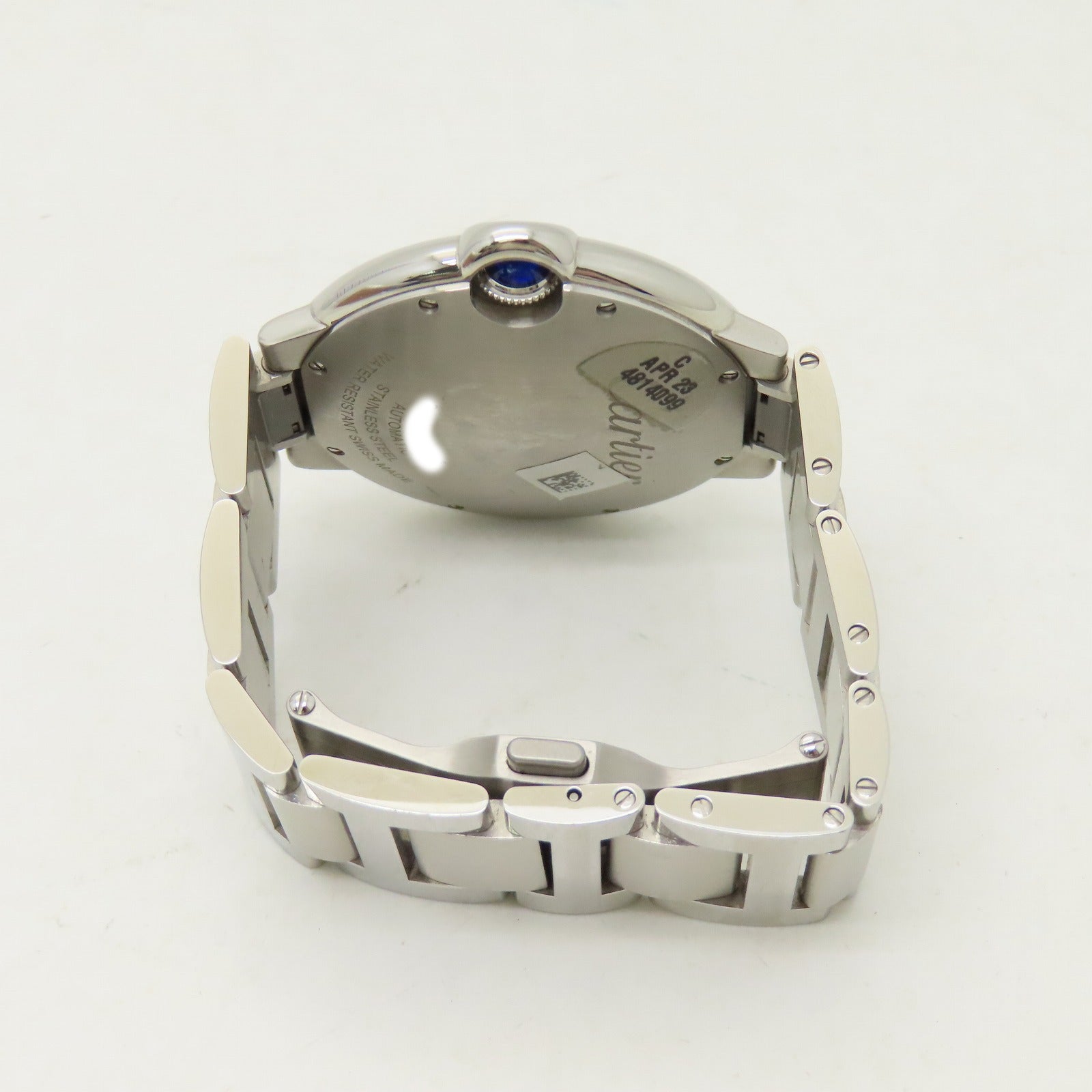CARTIER 不鏽鋼Ballon Blue 40mm手錶#13.5cm