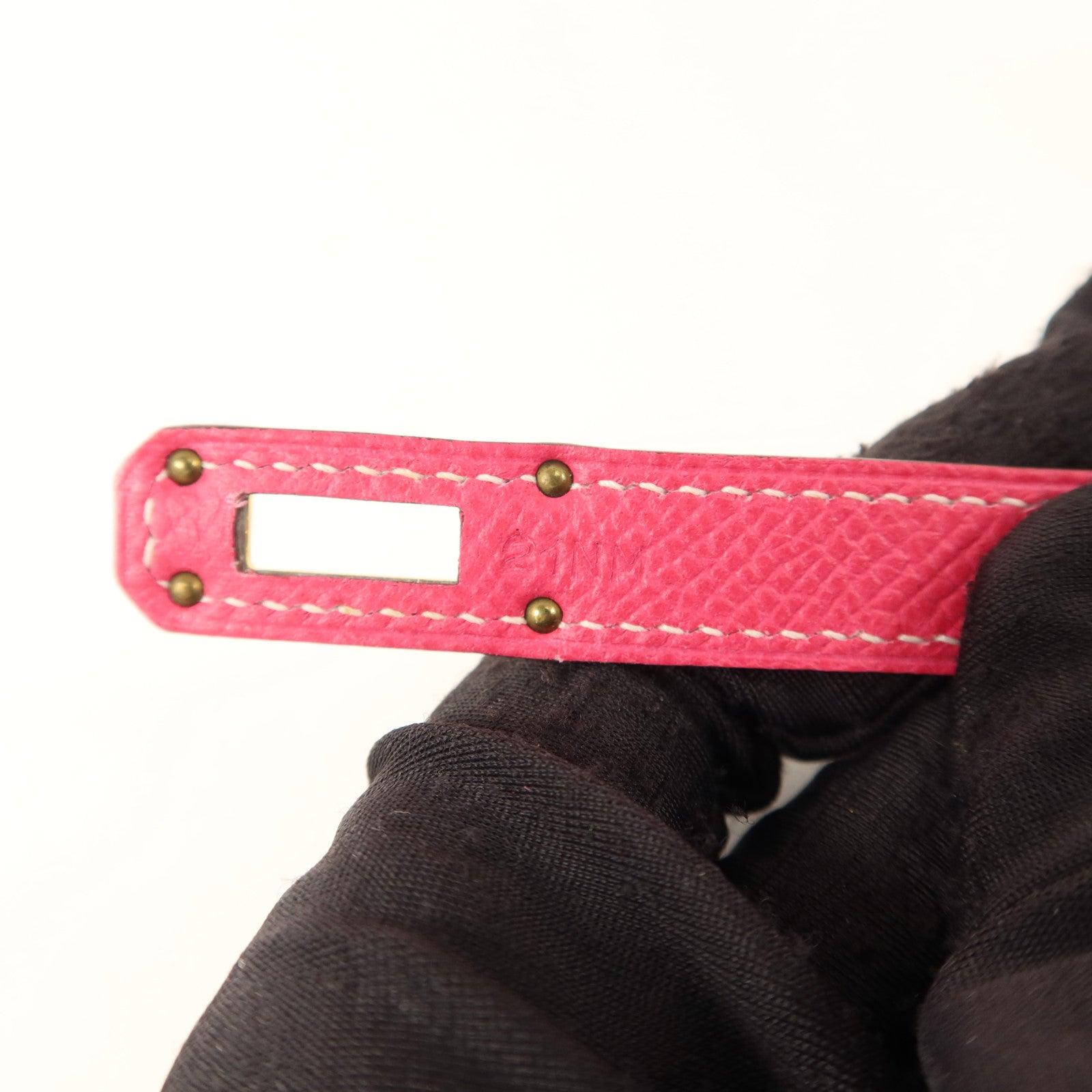 HERMES Epsom皮革Kelly Wallet長錢包Rose Tyrien