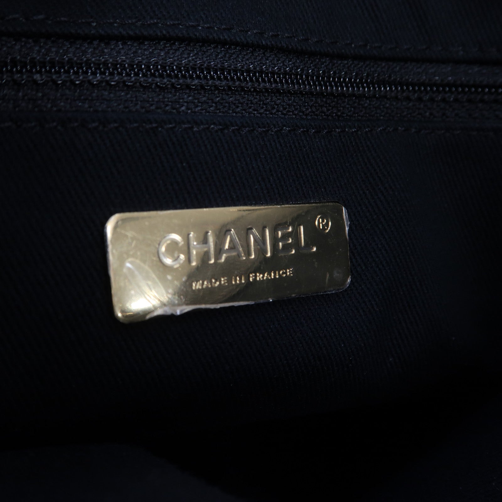 CHANEL 【激減優惠】菱格Caviar皮革Shoulder Tote金扣手挽肩背兩用袋黑色